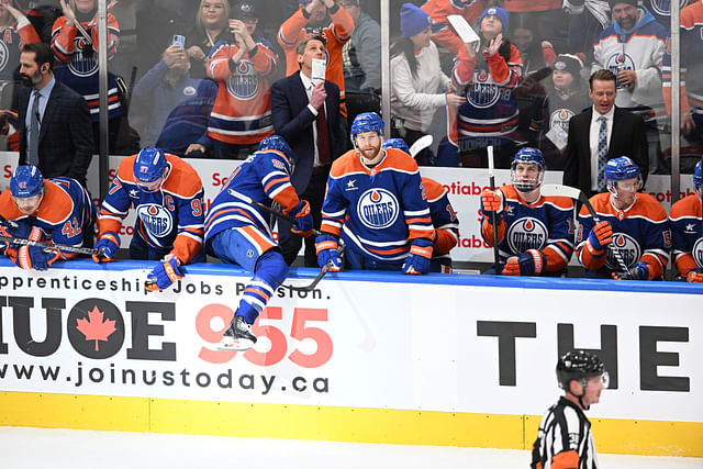 NHL: Utah at Edmonton Oilers - Source: Imagn