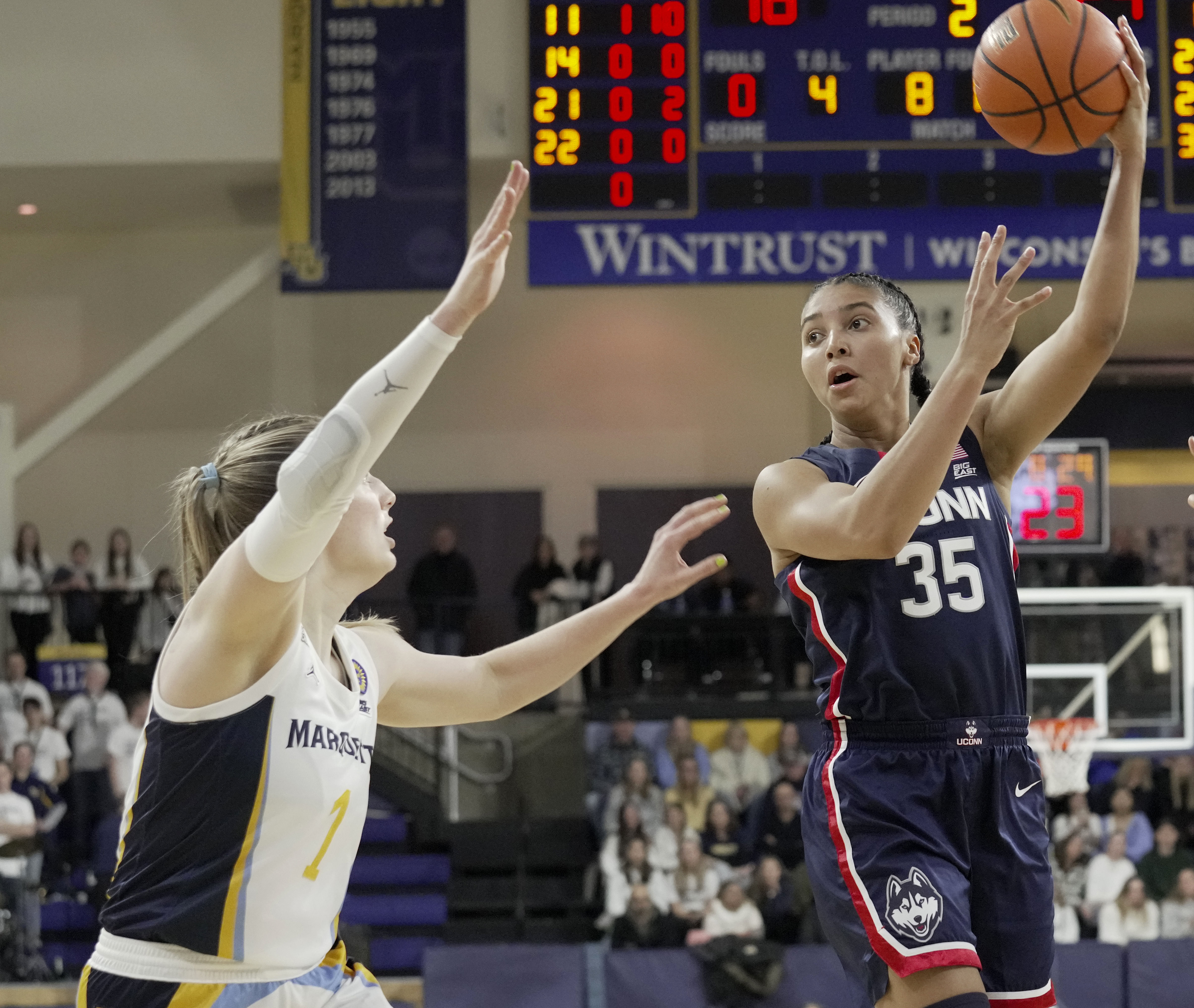 NCAA Womens Basketball: Connecticut at Marquette - Source: Imagn