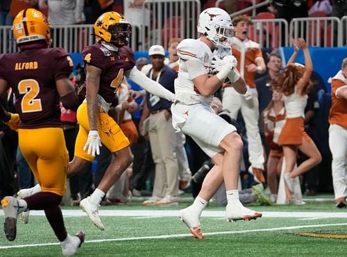 Texas survived Arizona State's comeback bid in double overtime. - Source: Imagn