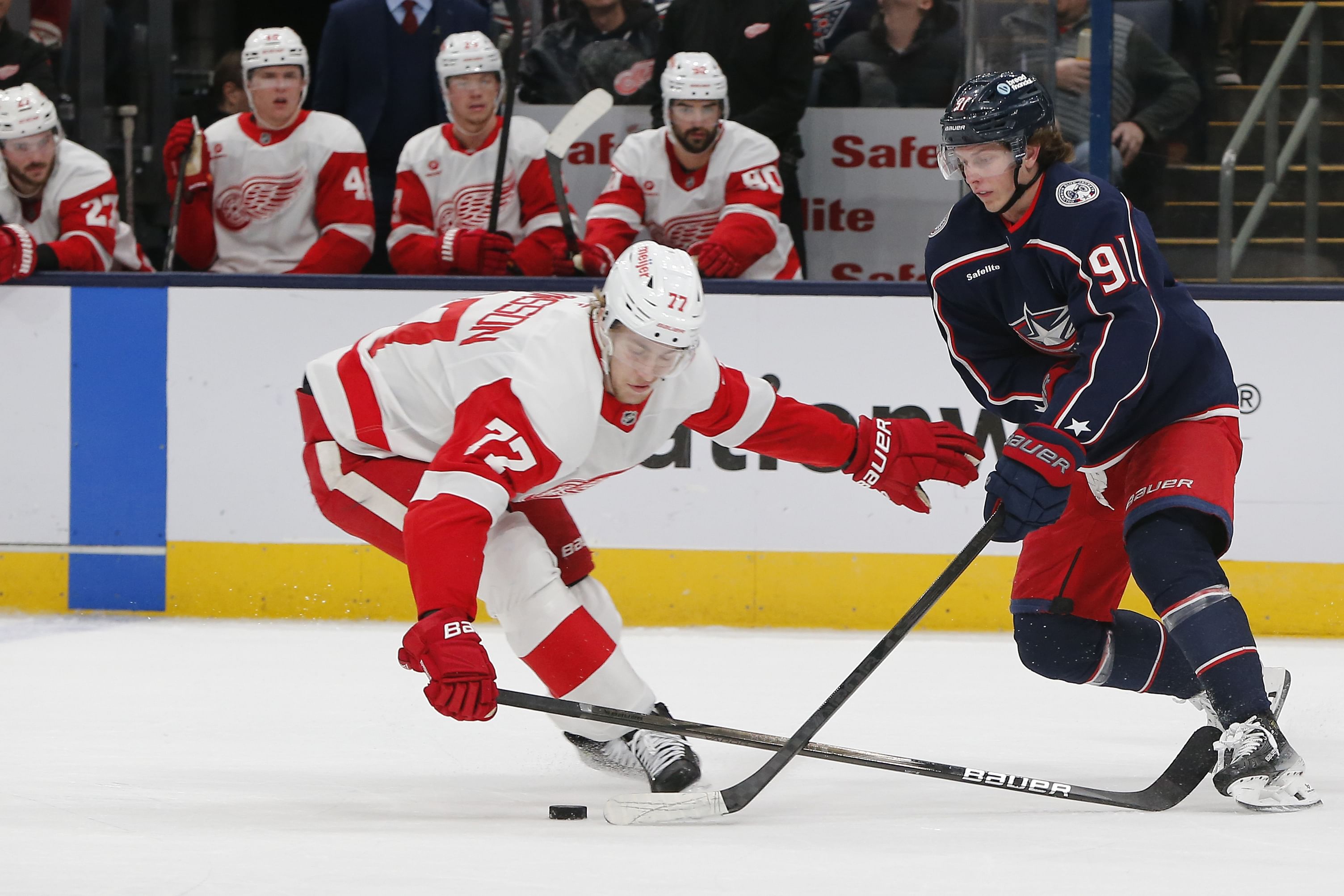 NHL: Detroit Red Wings at Columbus Blue Jackets - Source: Imagn