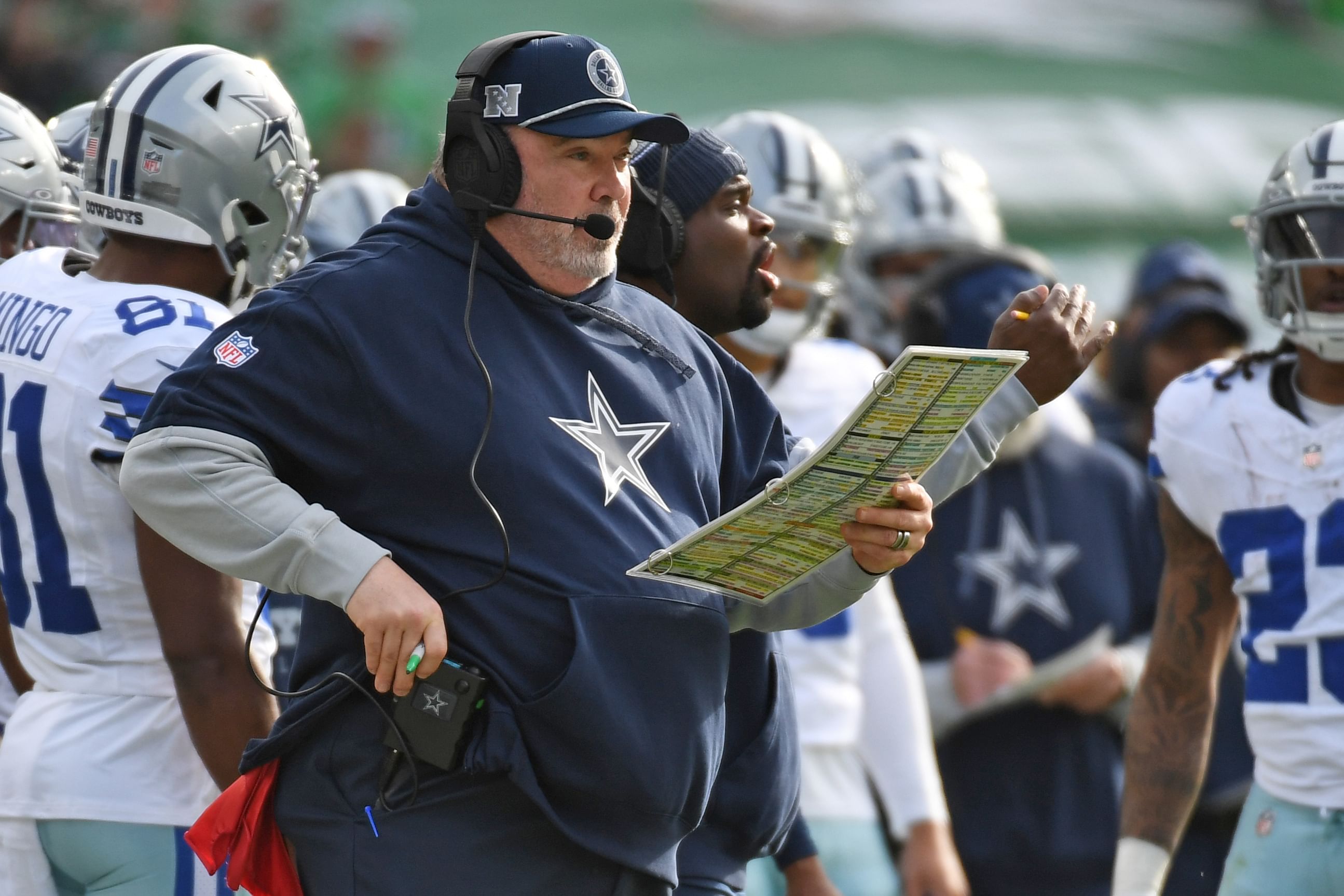 Mike McCarthy at Dallas Cowboys at Philadelphia Eagles - Source: Imagn