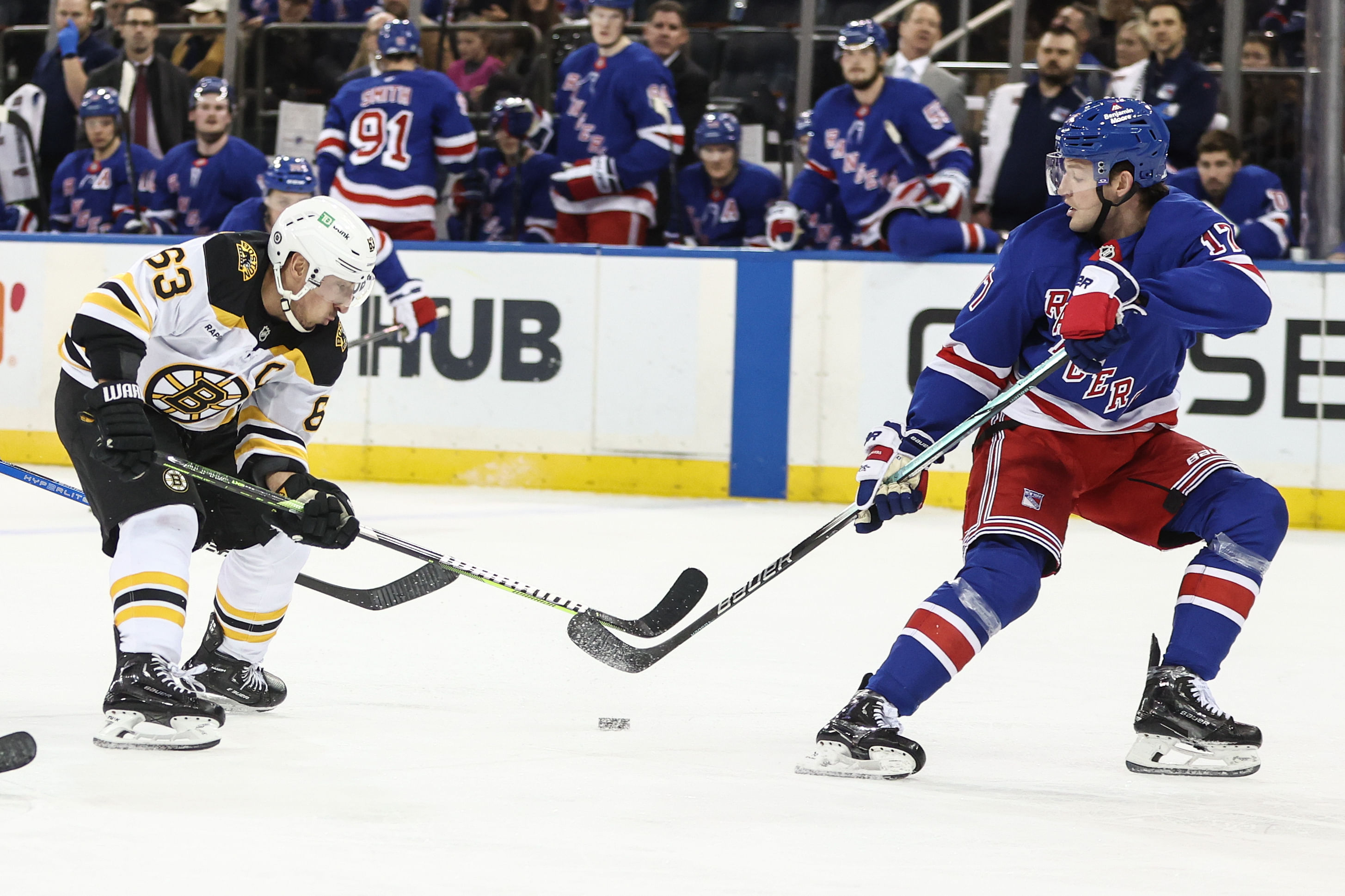 NHL: Boston Bruins at New York Rangers - Source: Imagn