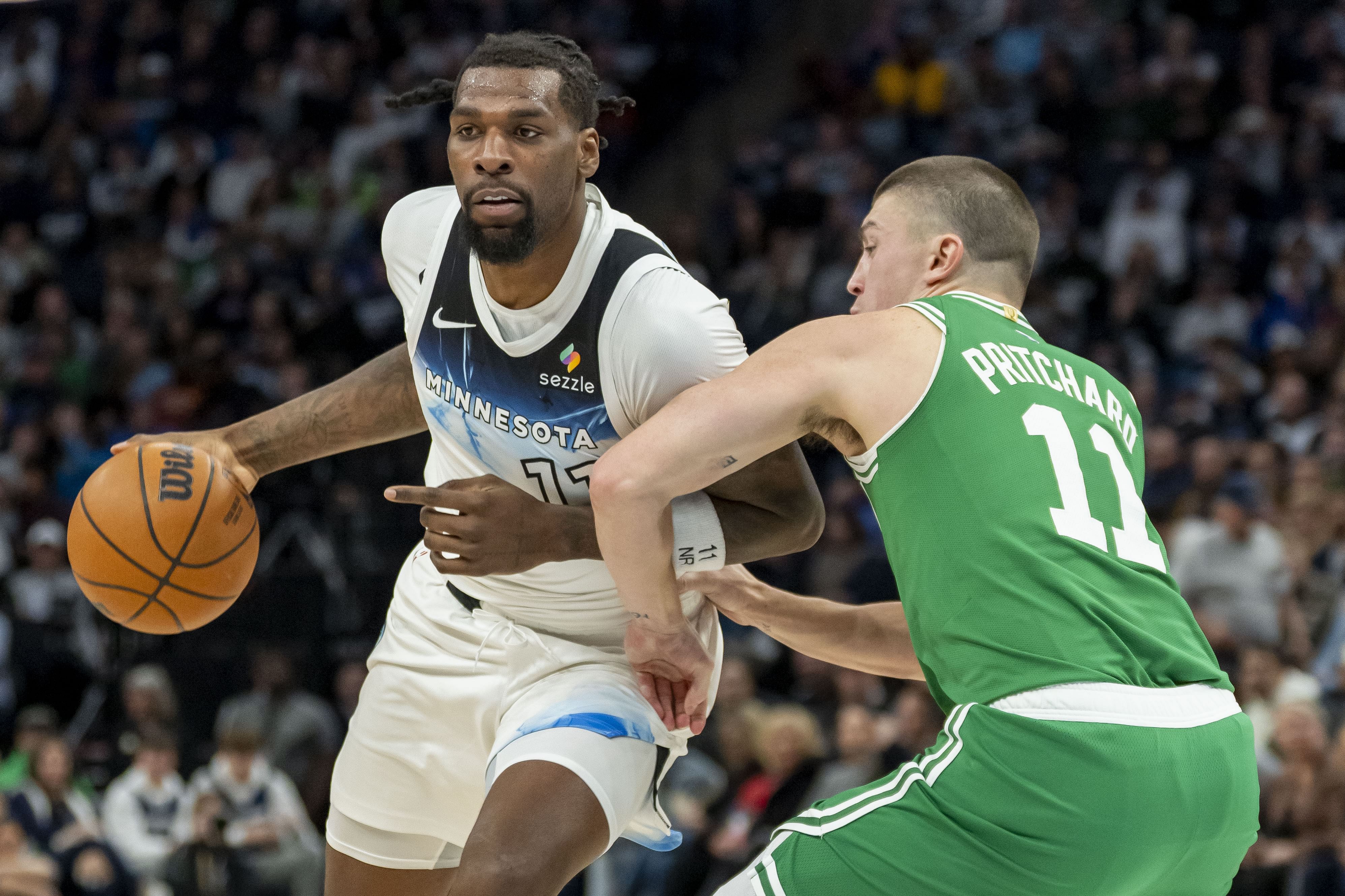 NBA: Boston Celtics at Minnesota Timberwolves - Source: Imagn