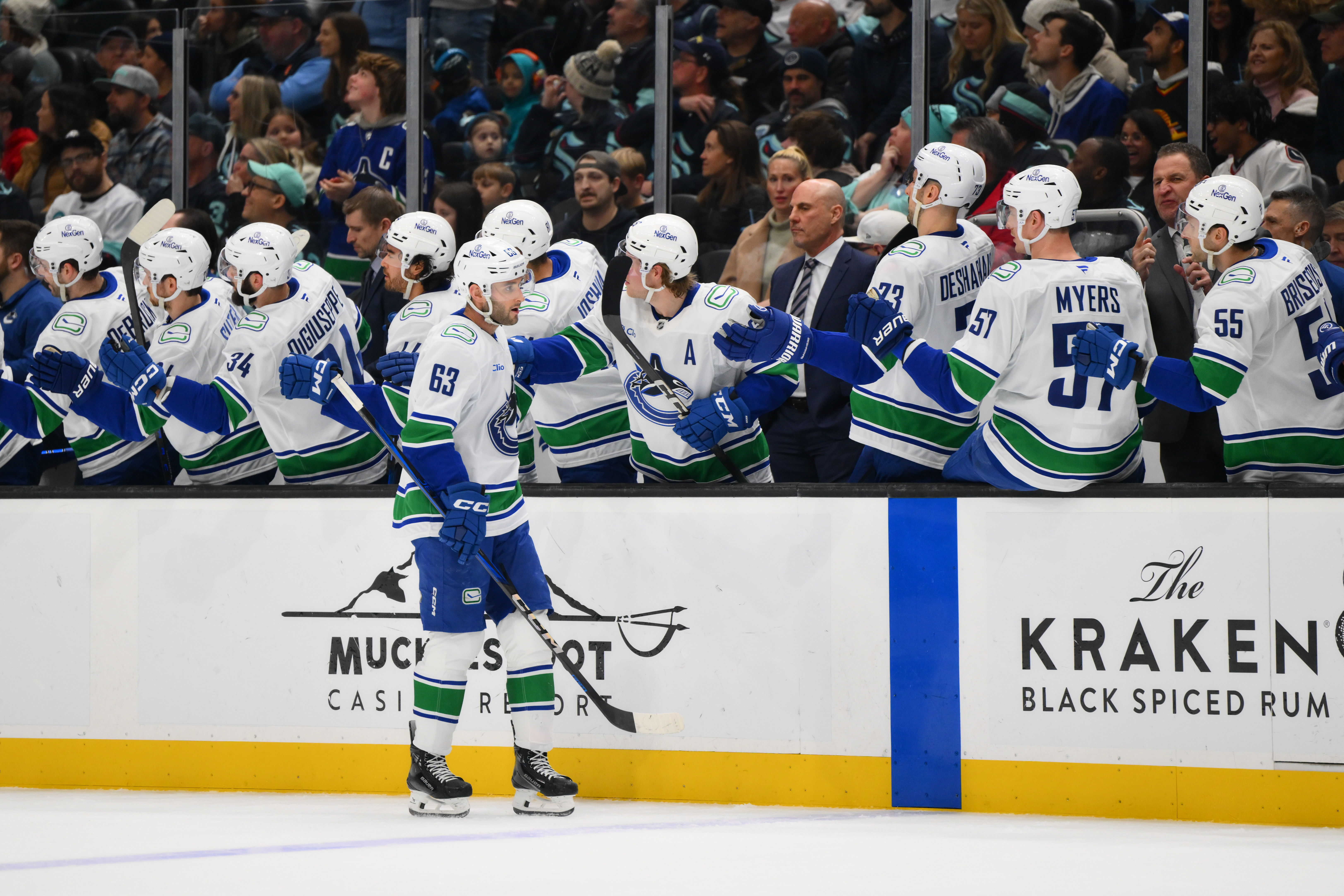 NHL: Vancouver Canucks at Seattle Kraken - Source: Imagn