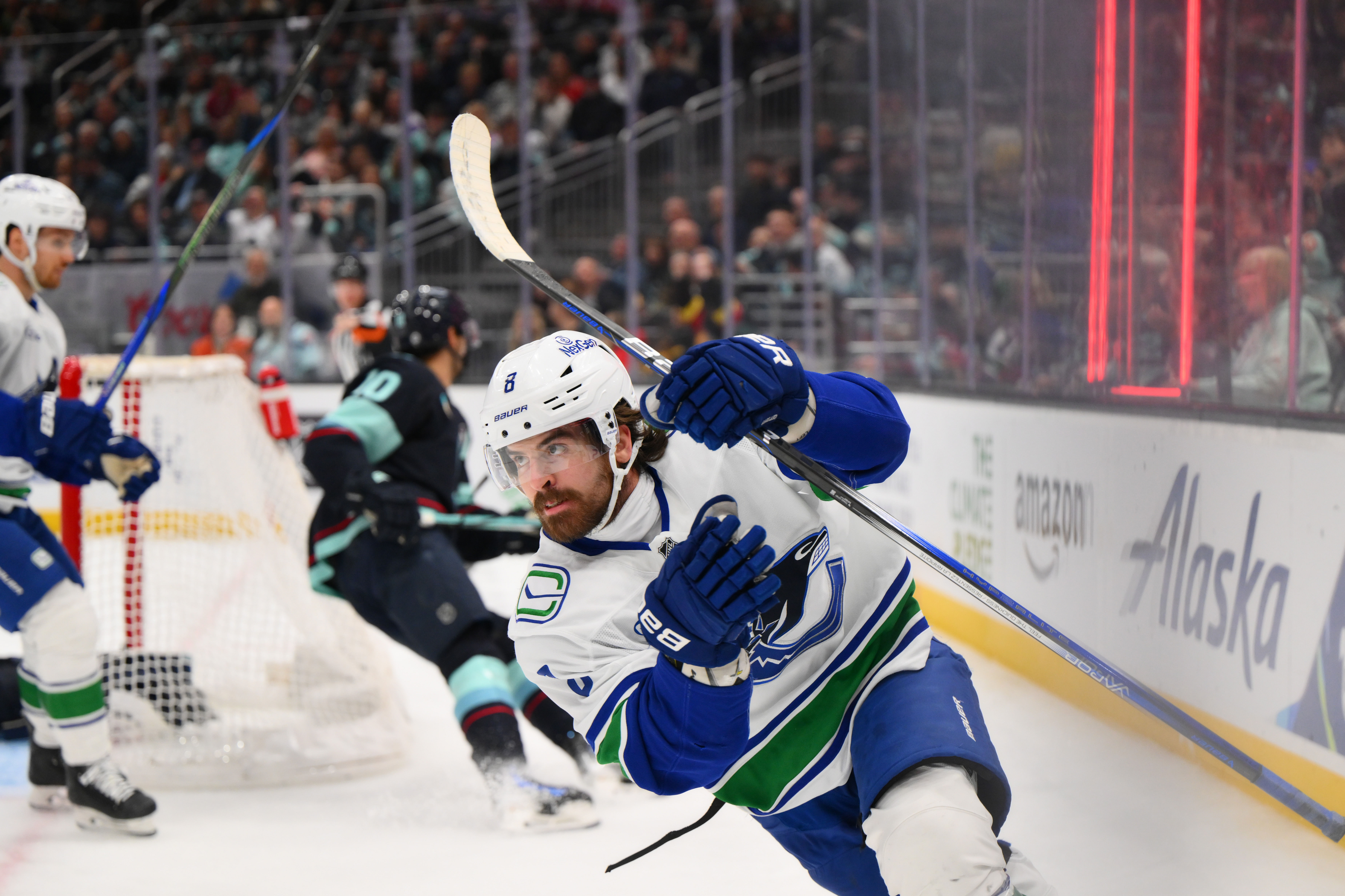 NHL: Vancouver Canucks at Seattle Kraken - Source: Imagn