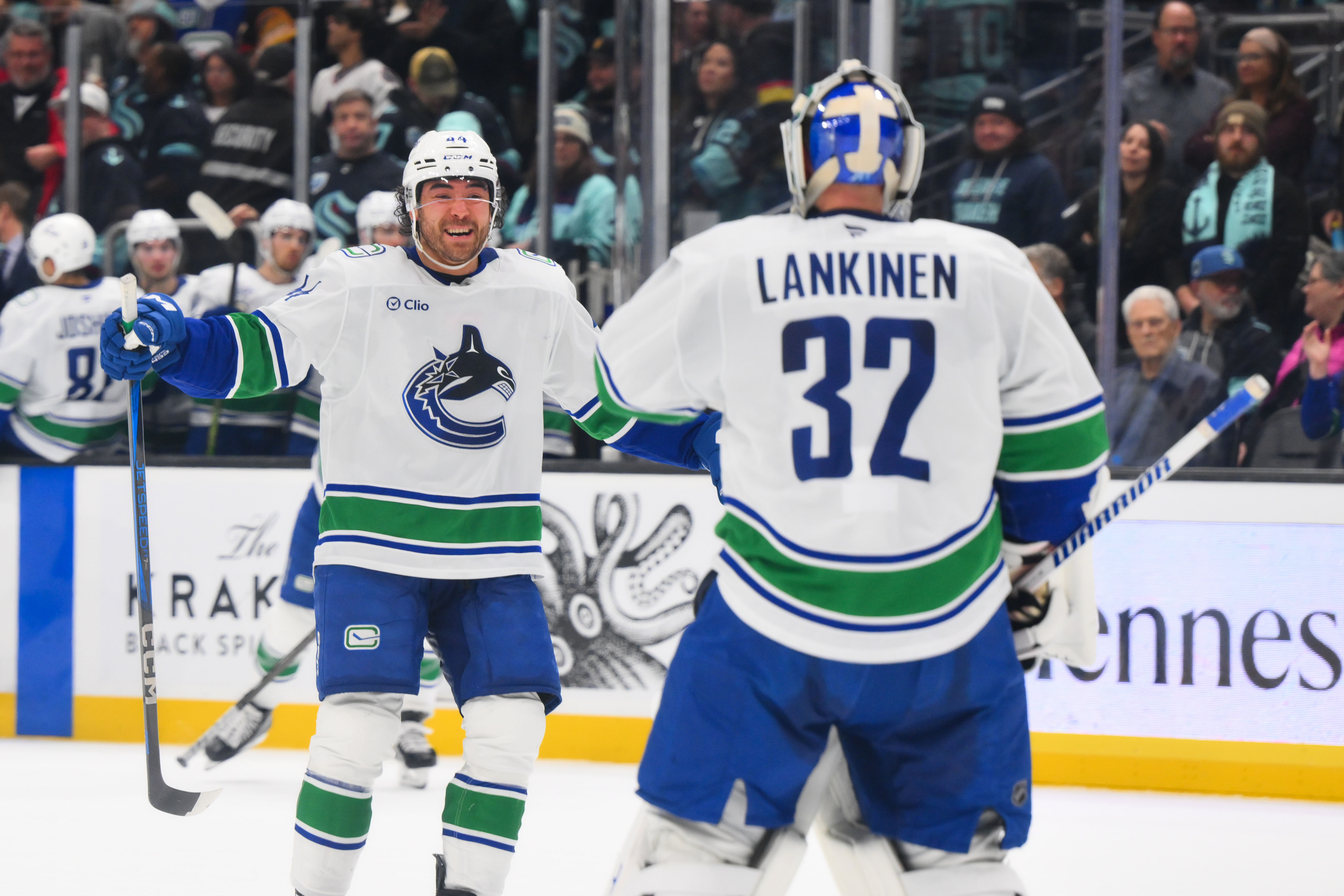 NHL: Vancouver Canucks at Seattle Kraken - Source: Imagn