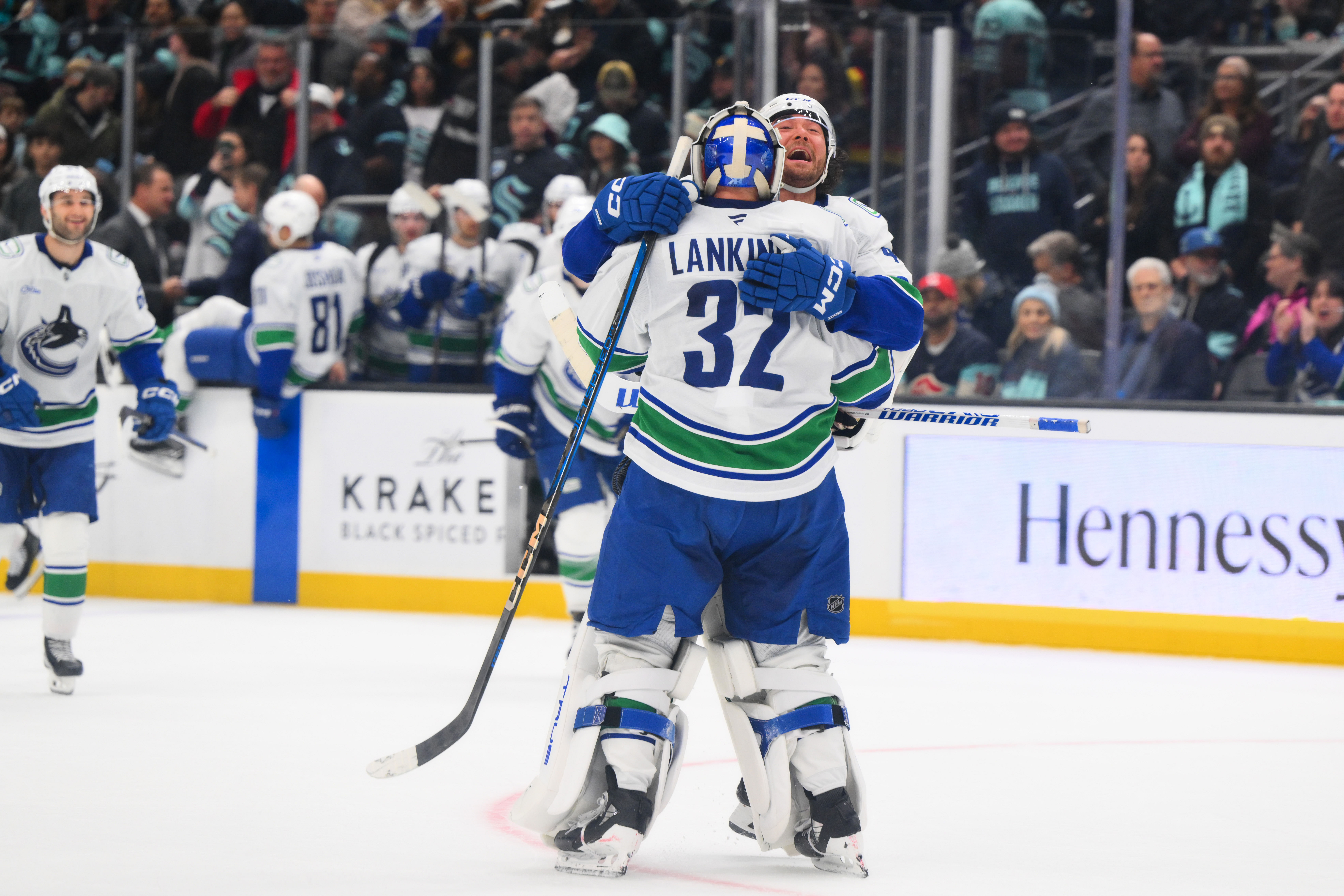 NHL: Vancouver Canucks at Seattle Kraken - Source: Imagn