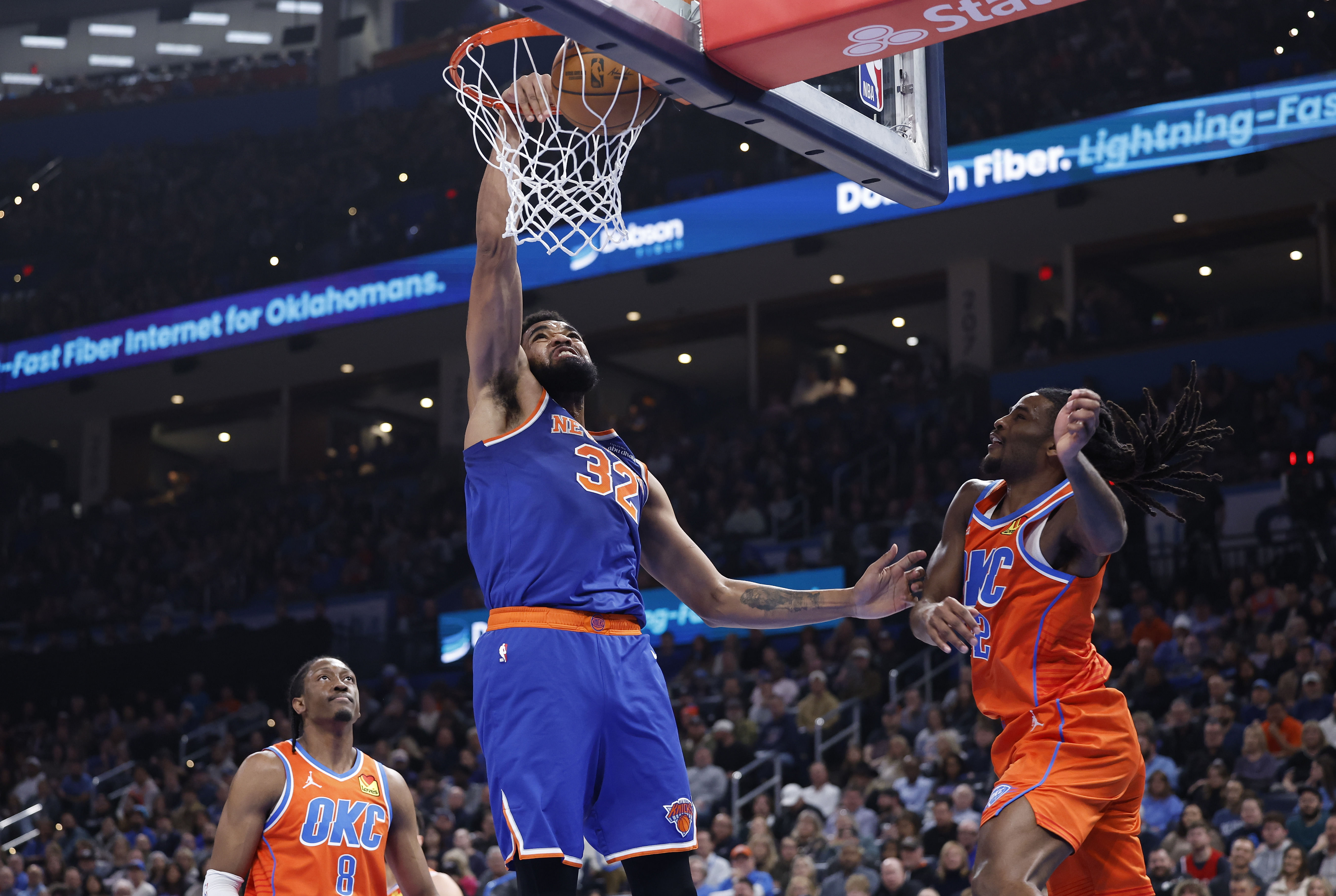 NBA: New York Knicks at Oklahoma City Thunder - Source: Imagn