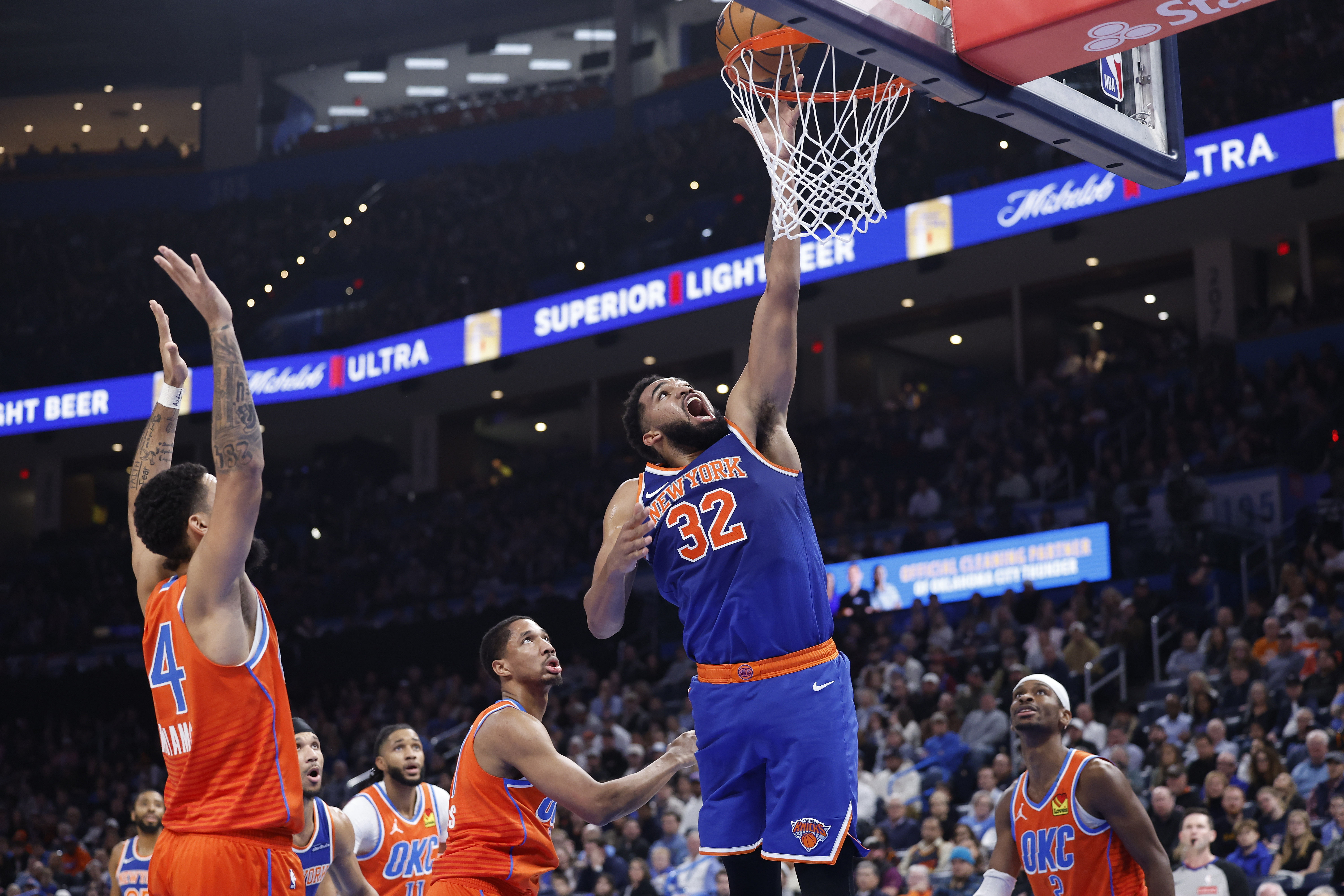 NBA: New York Knicks at Oklahoma City Thunder - Source: Imagn