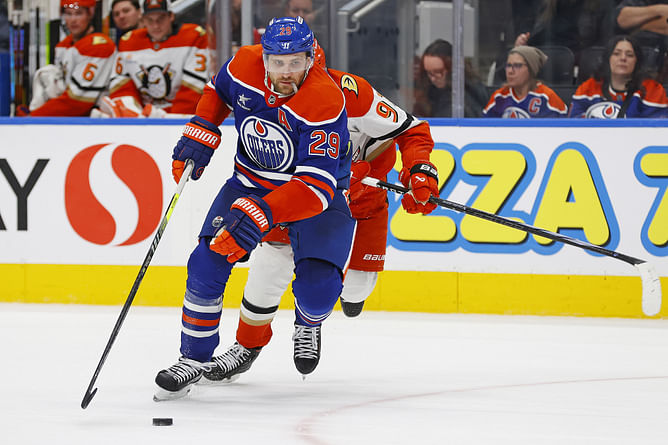Leon Draisaitl makes his feelings known about scoring 9th game-winning goal in Oilers win