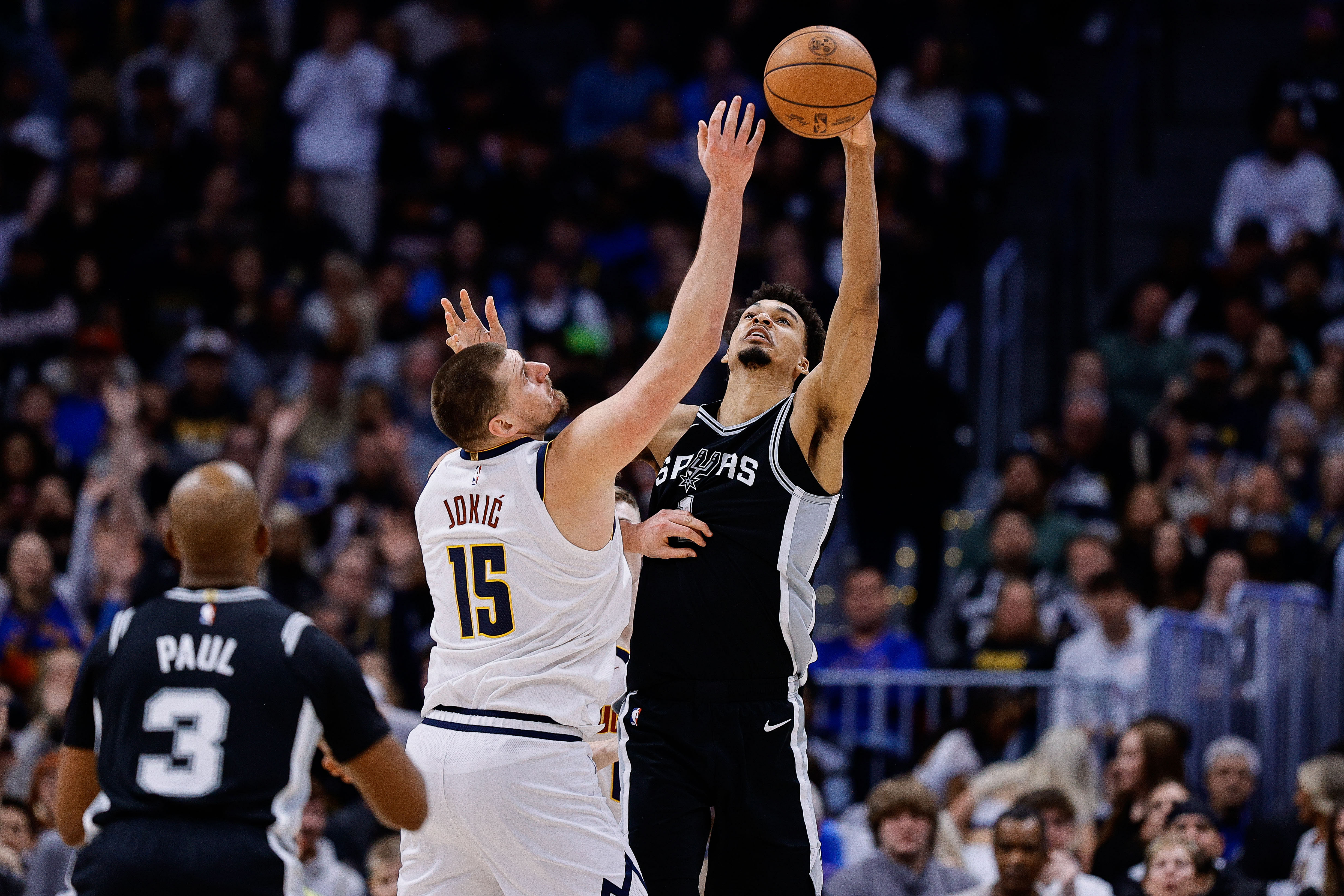 NBA: San Antonio Spurs at Denver Nuggets - Source: Imagn