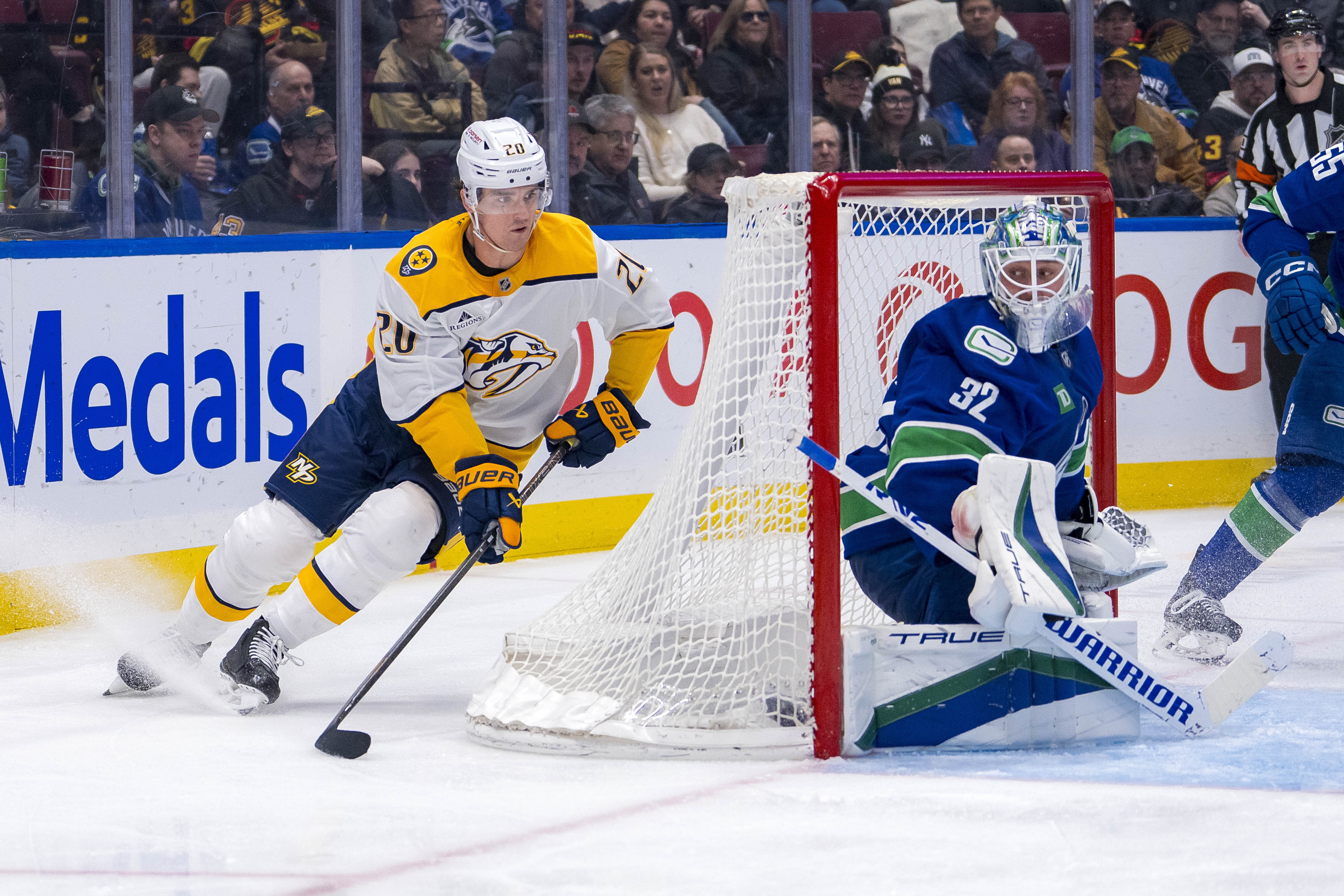 NHL: Nashville Predators at Vancouver Canucks - Source: Imagn