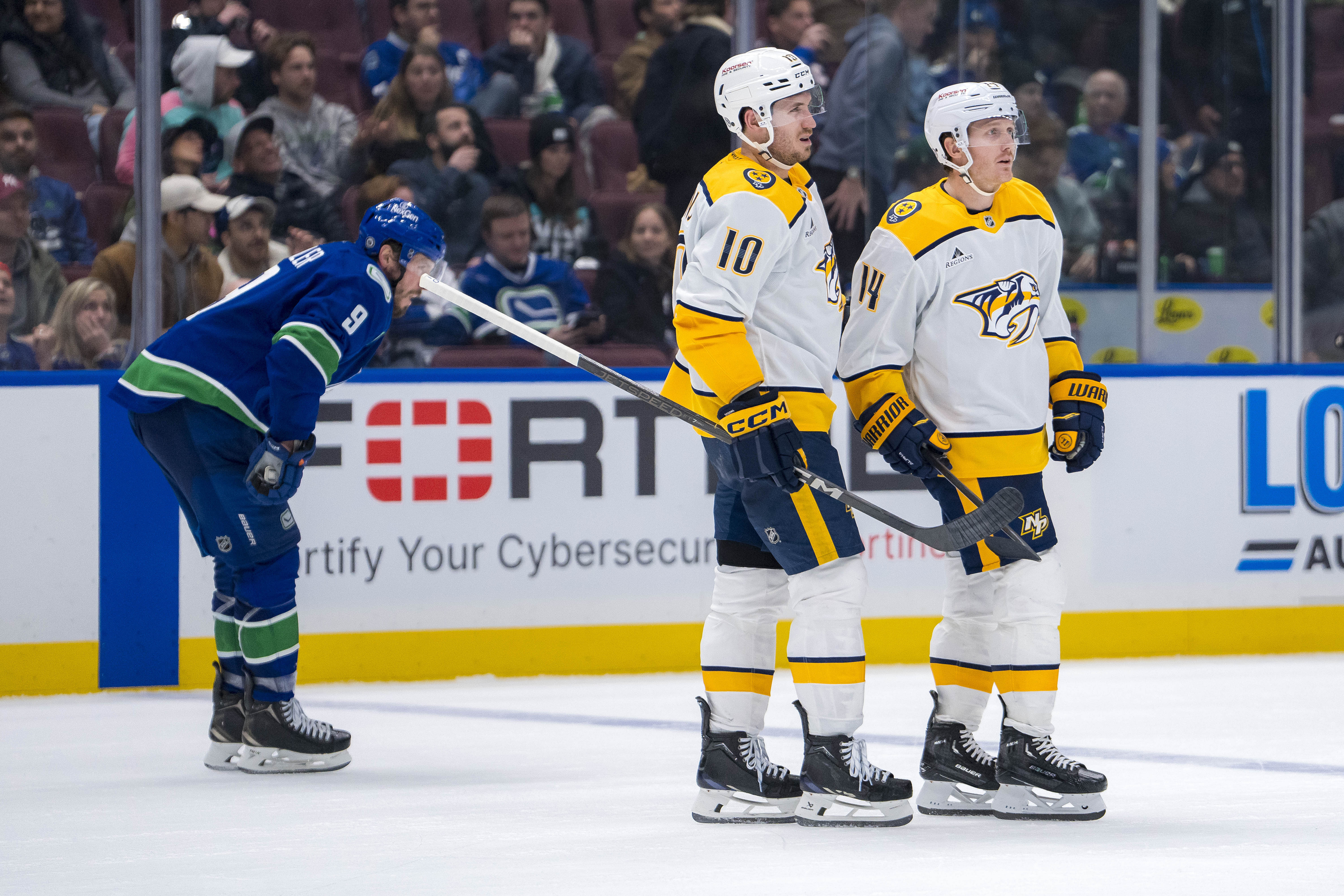 NHL: Nashville Predators at Vancouver Canucks - Source: Imagn