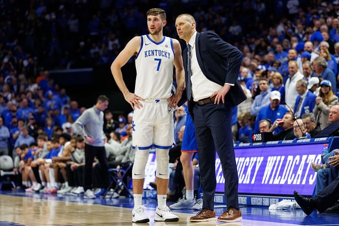 Mark Pope makes his feelings known on Andrew Carr for huge impact in Kentucky's nail biting win vs Florida