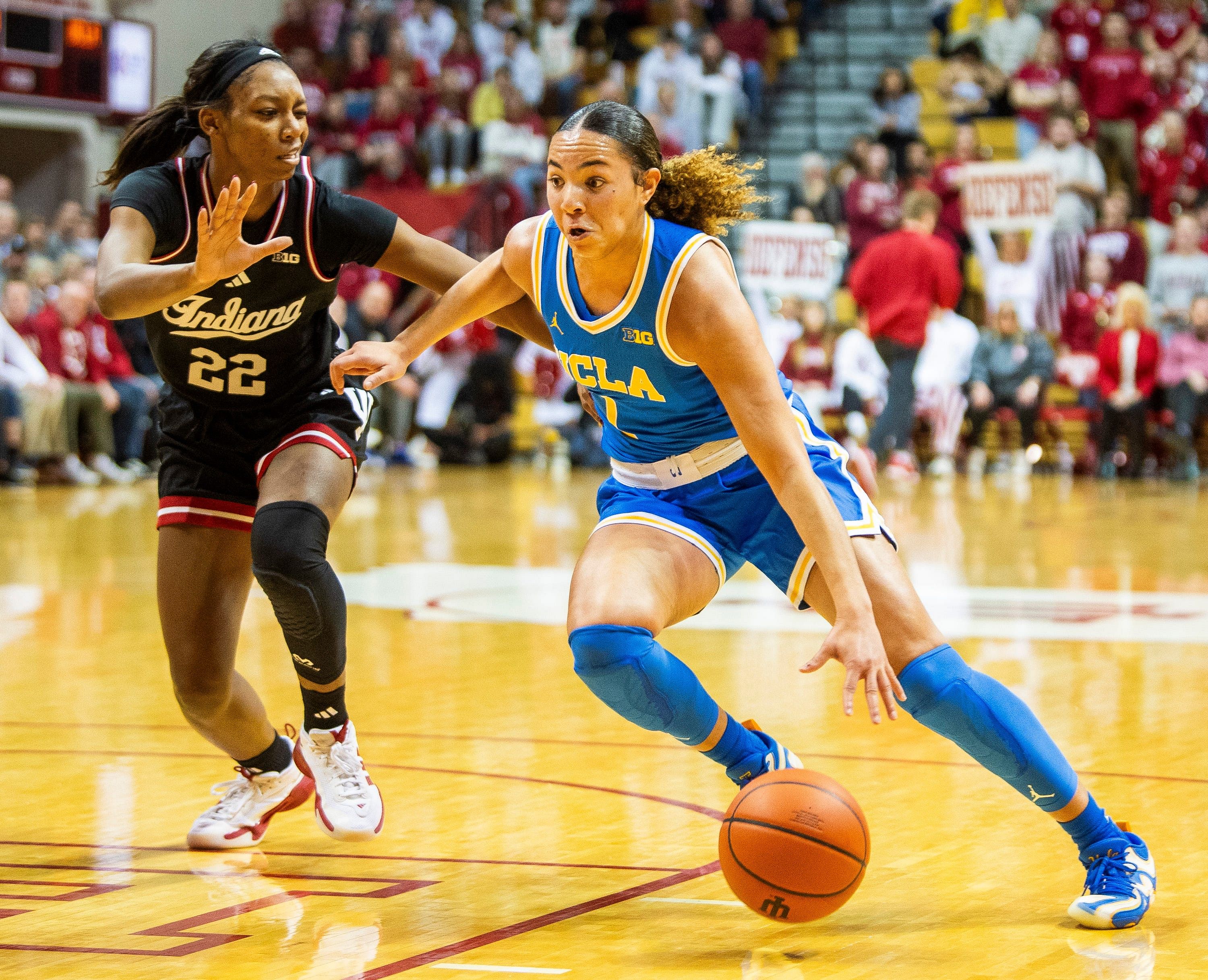 UCLA star Kiki Rice (Syndication: The Herald-Times - Source: Imagn)