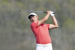 Collin Morikawa explains the new "pre-set thing" he is doing before shots at The Sentry