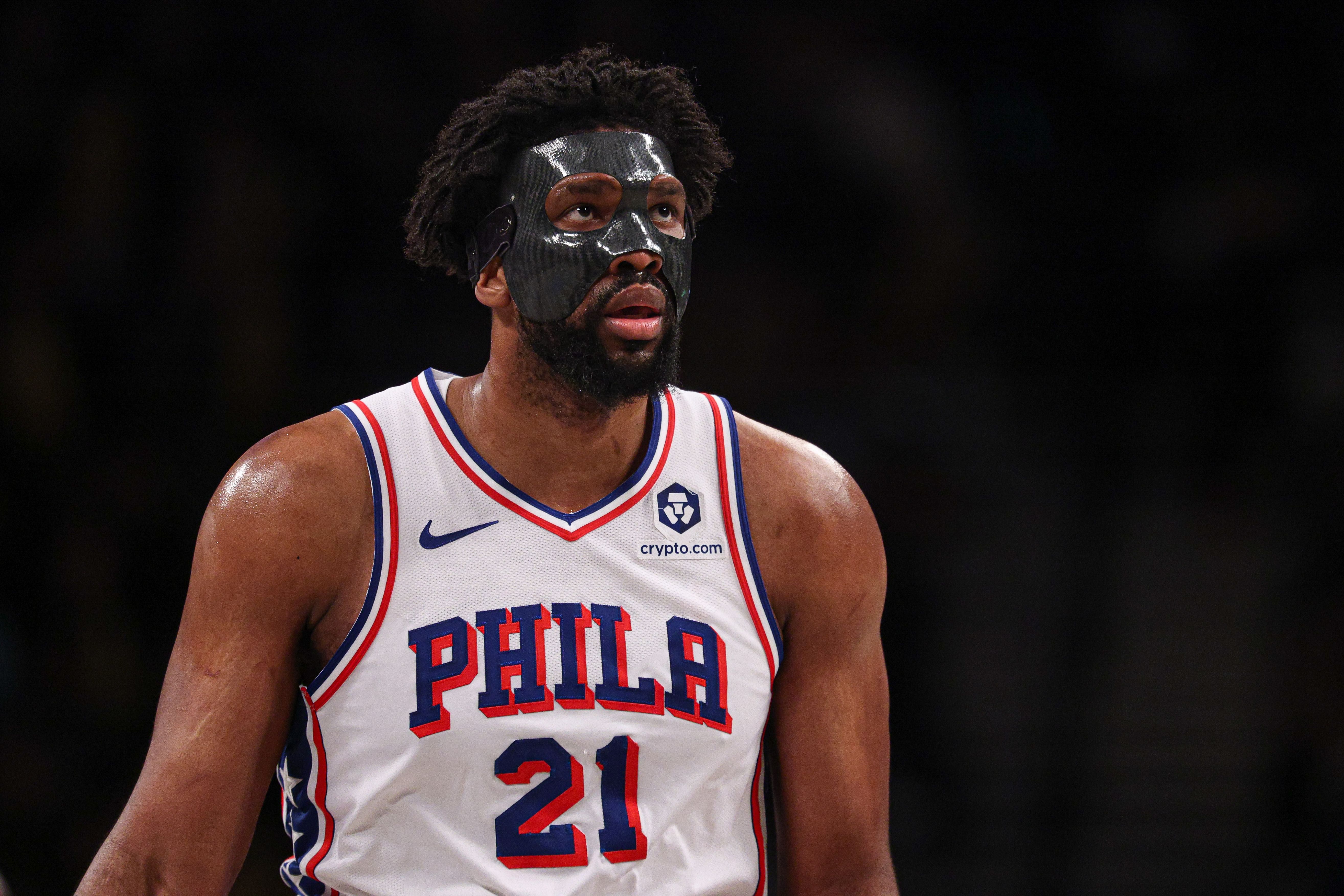 Philadelphia 76ers Joel at Brooklyn Nets - Source: Imagn