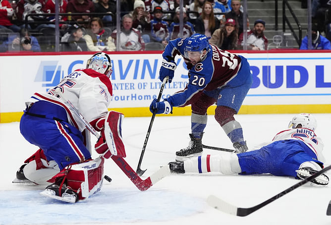 Avs HC Jared Bednar makes his thoughts extremely clear on Ross Colton's penalty for crashing into Habs goalie Jakub Dobes
