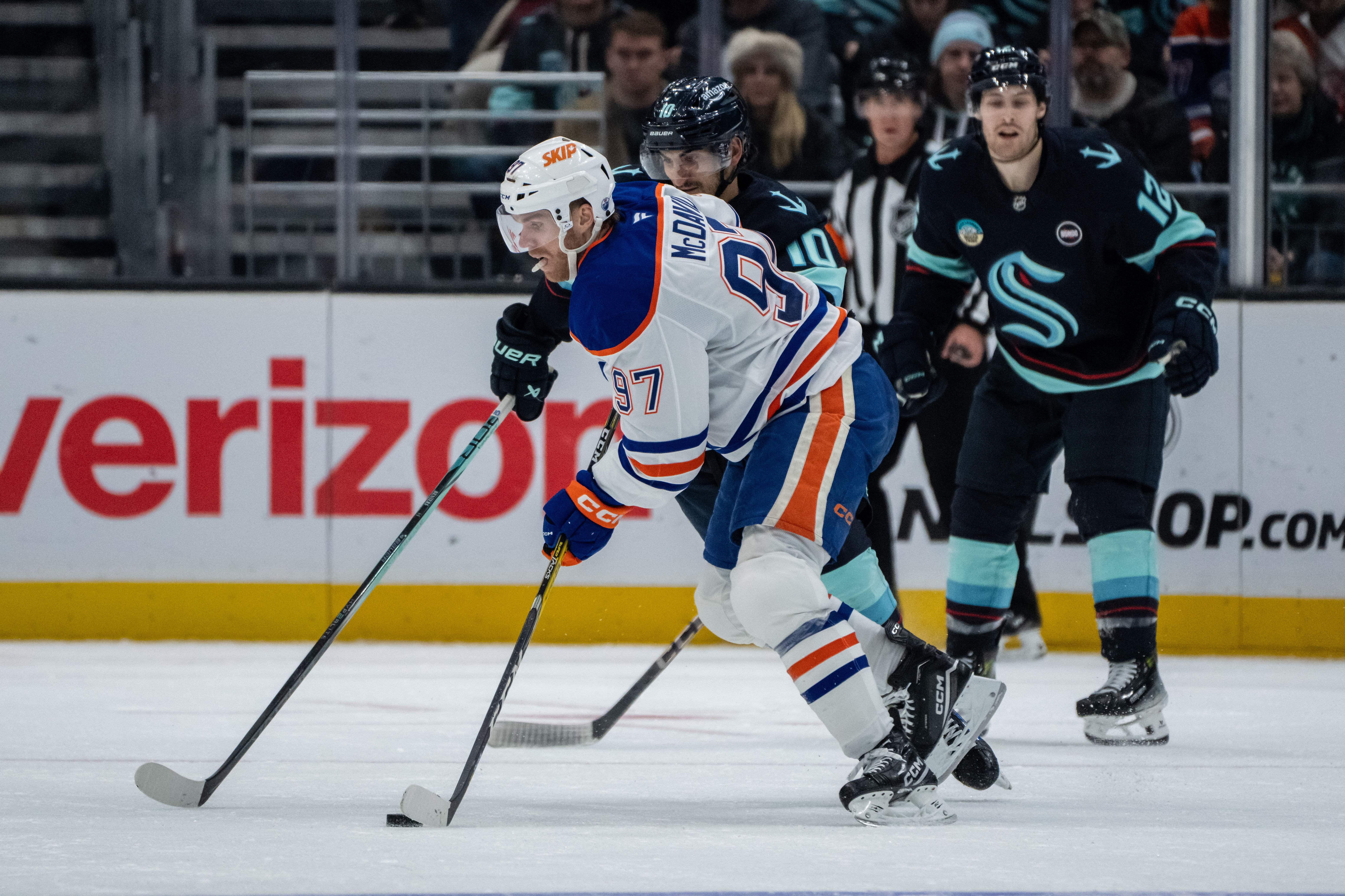 NHL: Edmonton Oilers at Seattle Kraken - Source: Imagn