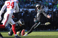 Jake Elliott at New York Giants at Philadelphia Eagles - Source: Imagn