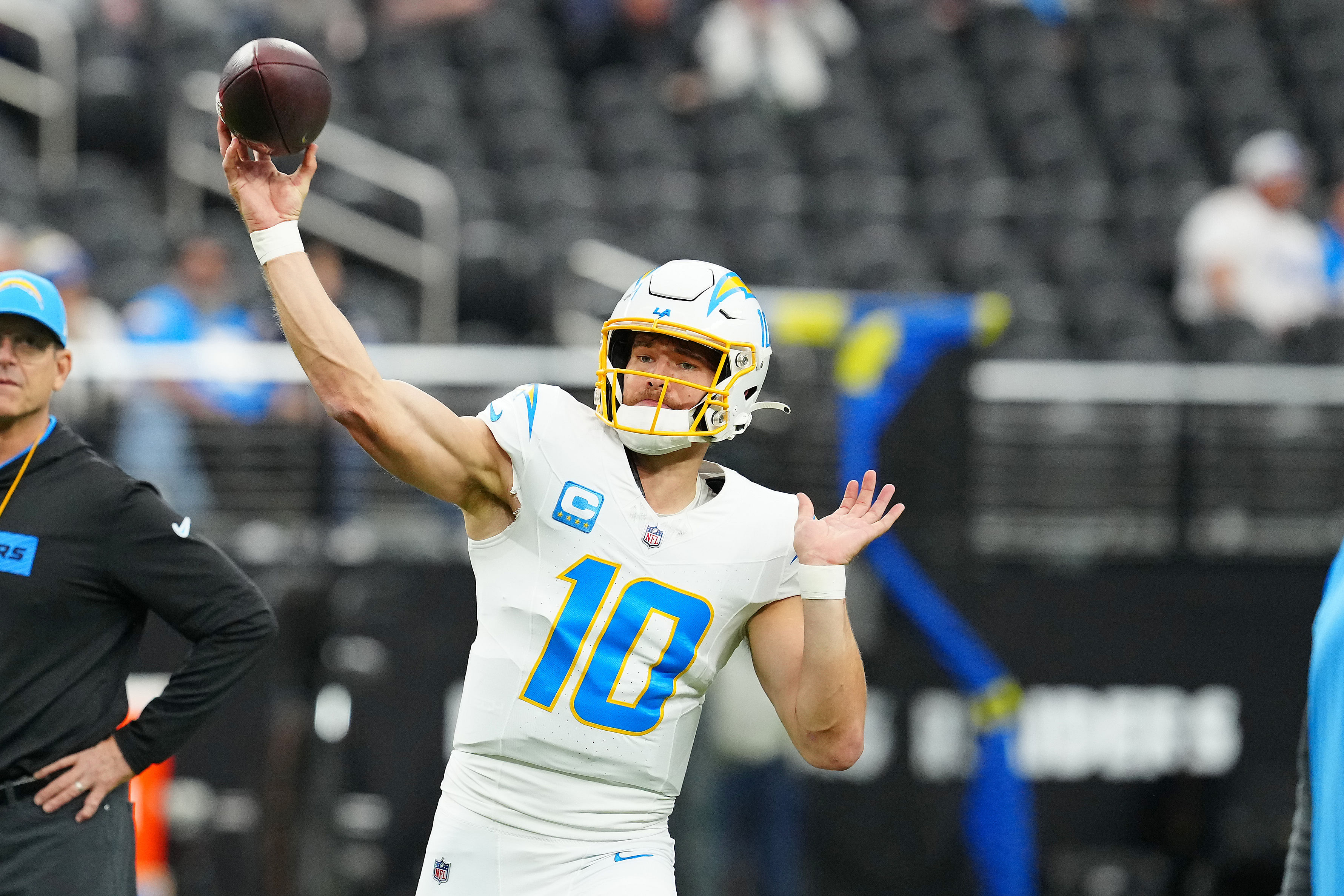 NFL: Los Angeles Chargers QB Justin Herbert - Source: Imagn