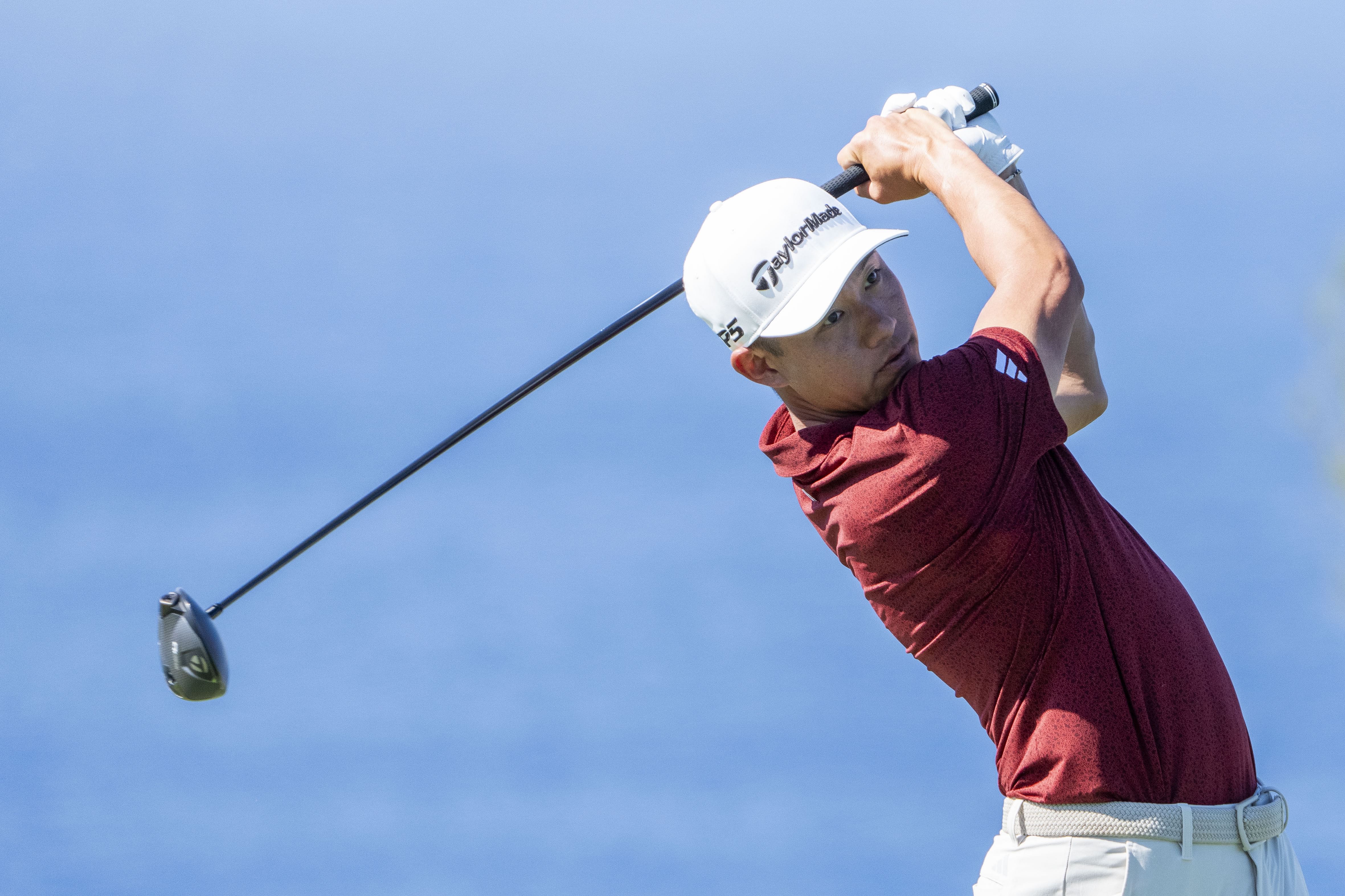 Collin Morikawa withdrew from the Farmers Insurance Open (Image via Imagn)