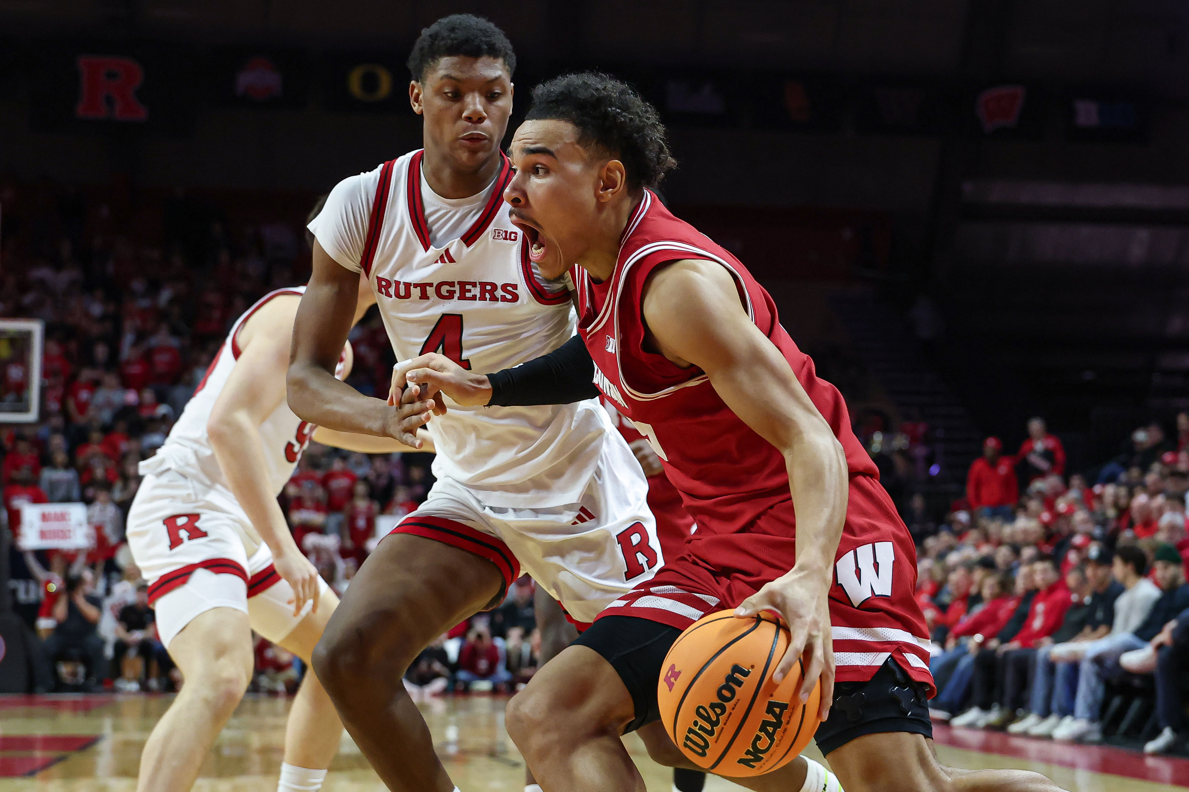 NCAA Basketball: Wisconsin at Rutgers - Source: Imagn