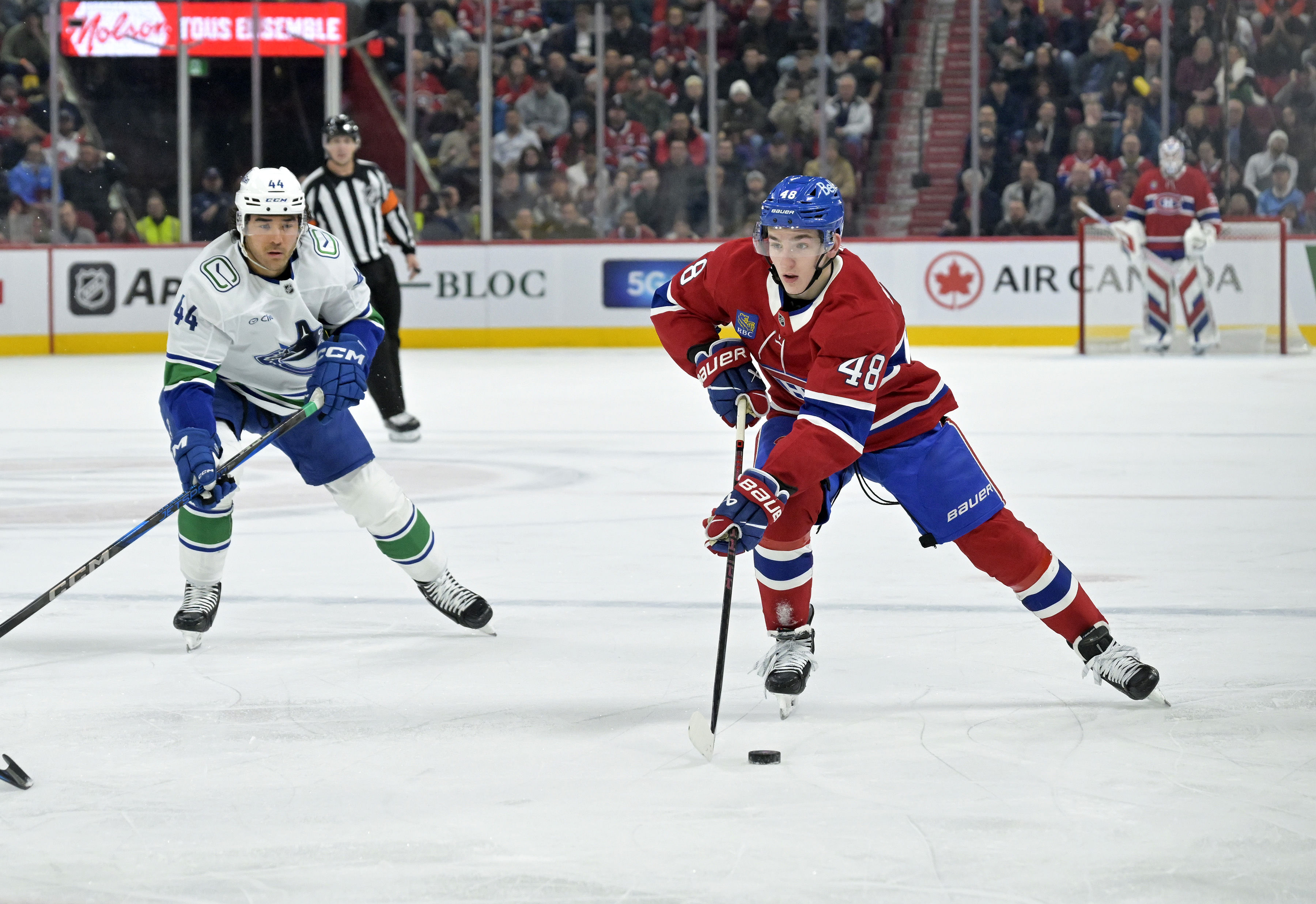 NHL: Vancouver Canucks at Montreal Canadiens - Source: Imagn