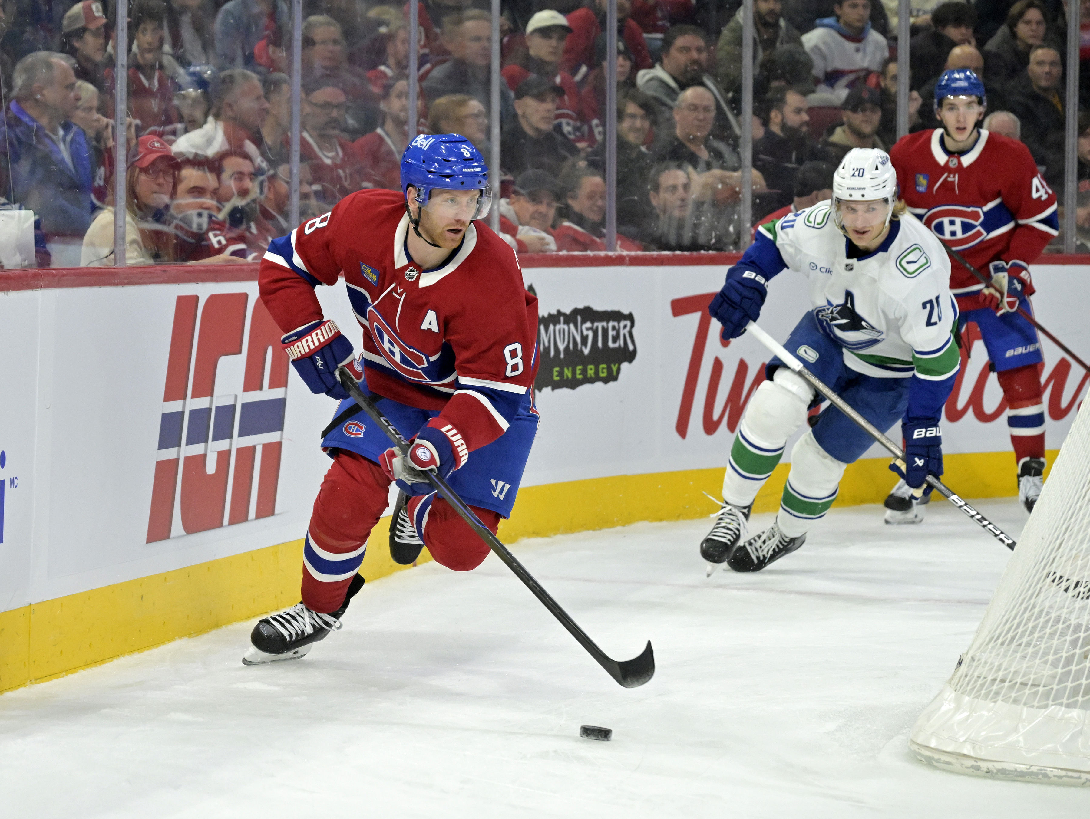 NHL: Vancouver Canucks at Montreal Canadiens - Source: Imagn