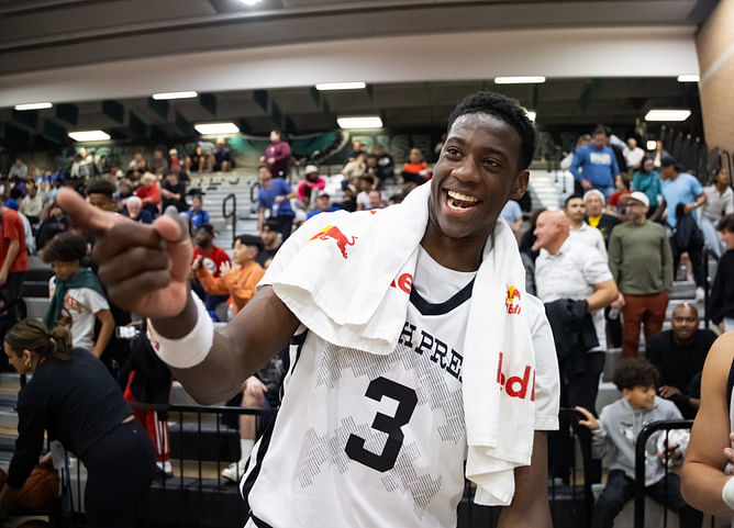 $3.8 million NIL-valued AJ Dybantsa drops mammoth 72 points at the Allen Iverson Classic