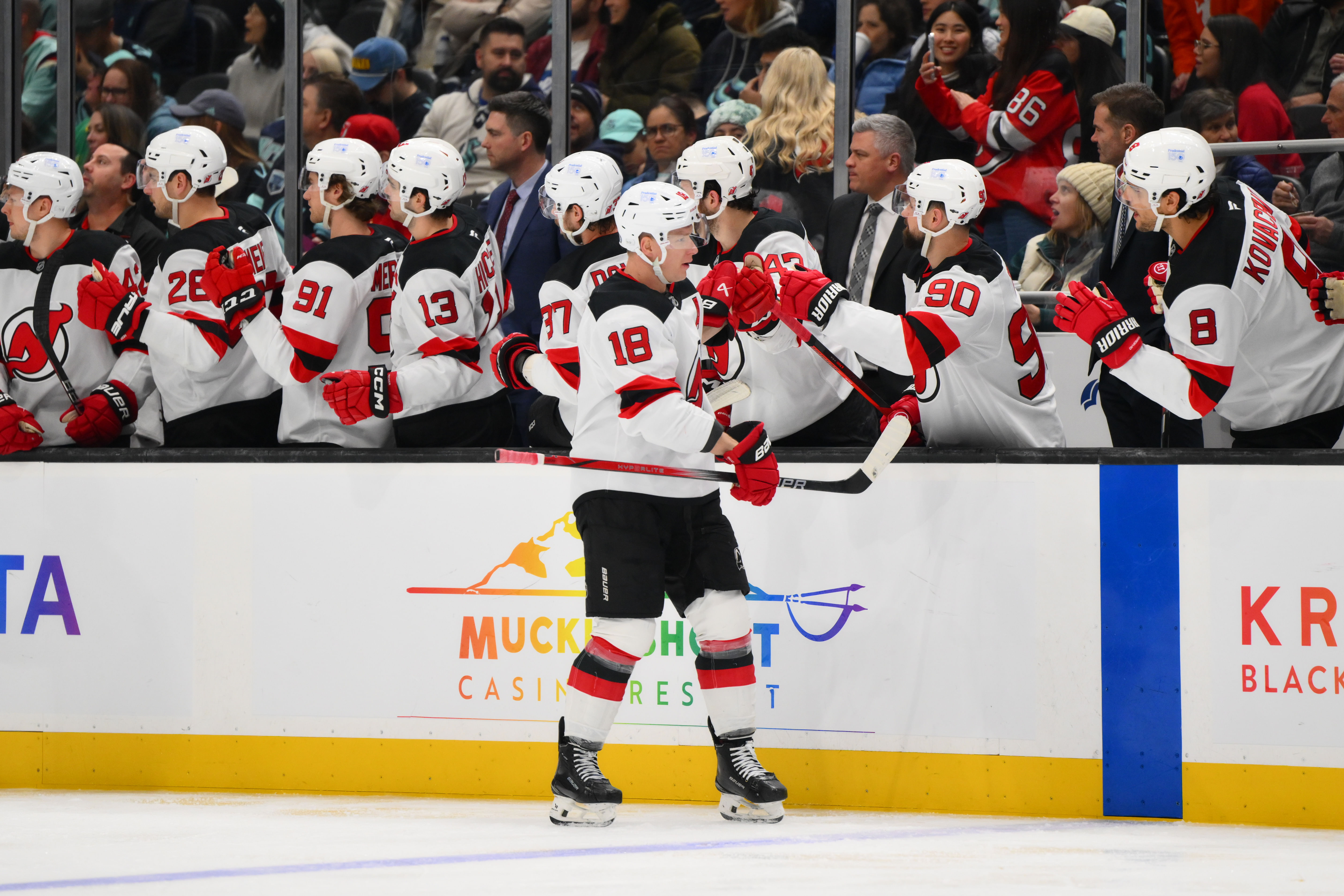 NHL: New Jersey Devils at Seattle Kraken - Source: Imagn