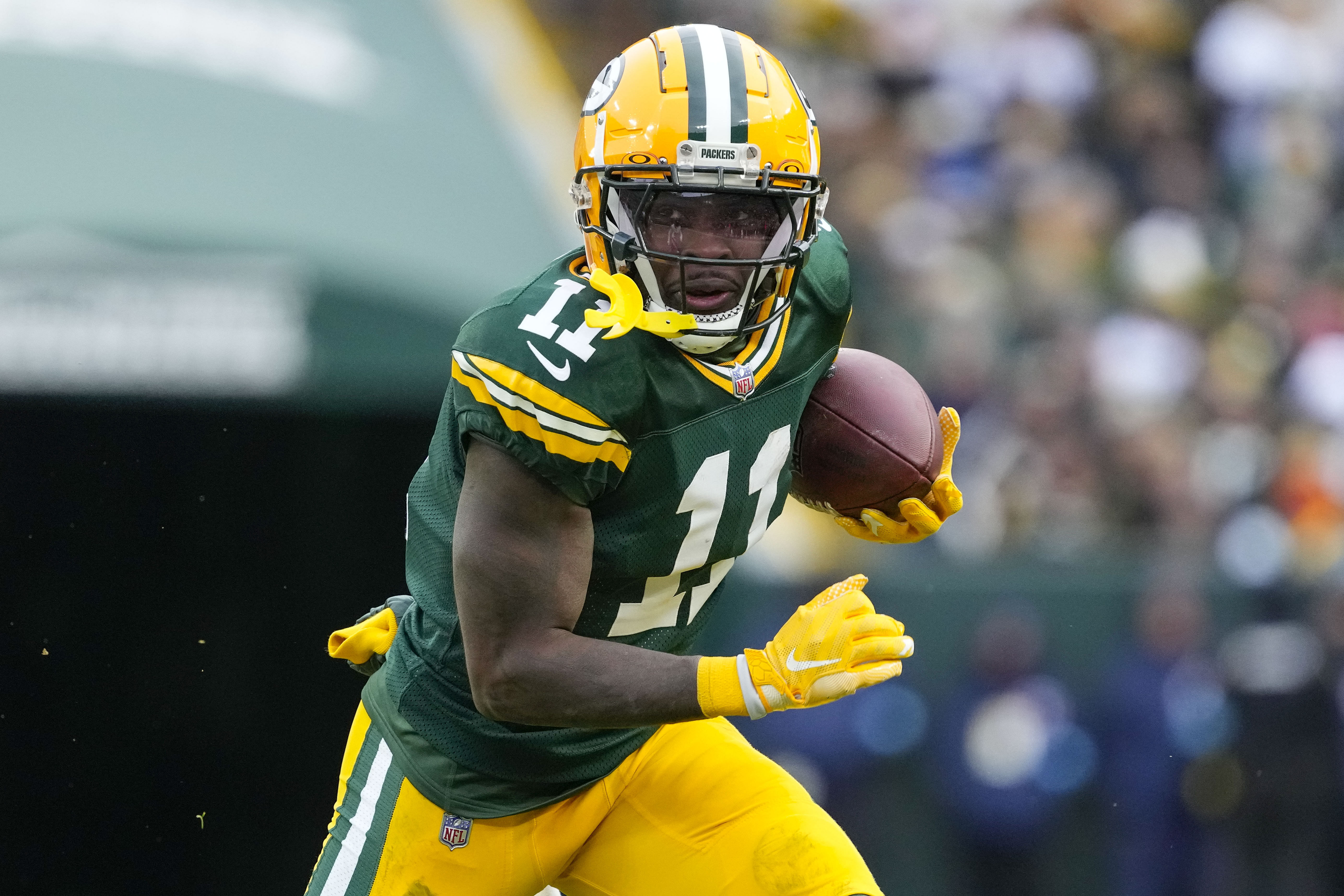 NFL: Green Bay Packers WR Jayden Reed - Source: Imagn