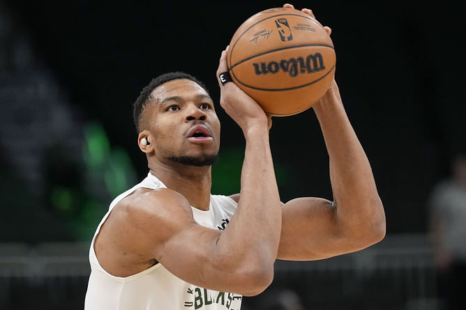 Watch: Giannis Antetokounmpo faces "The Wall's" merciless trolling in $2 billion Intuit Dome debut