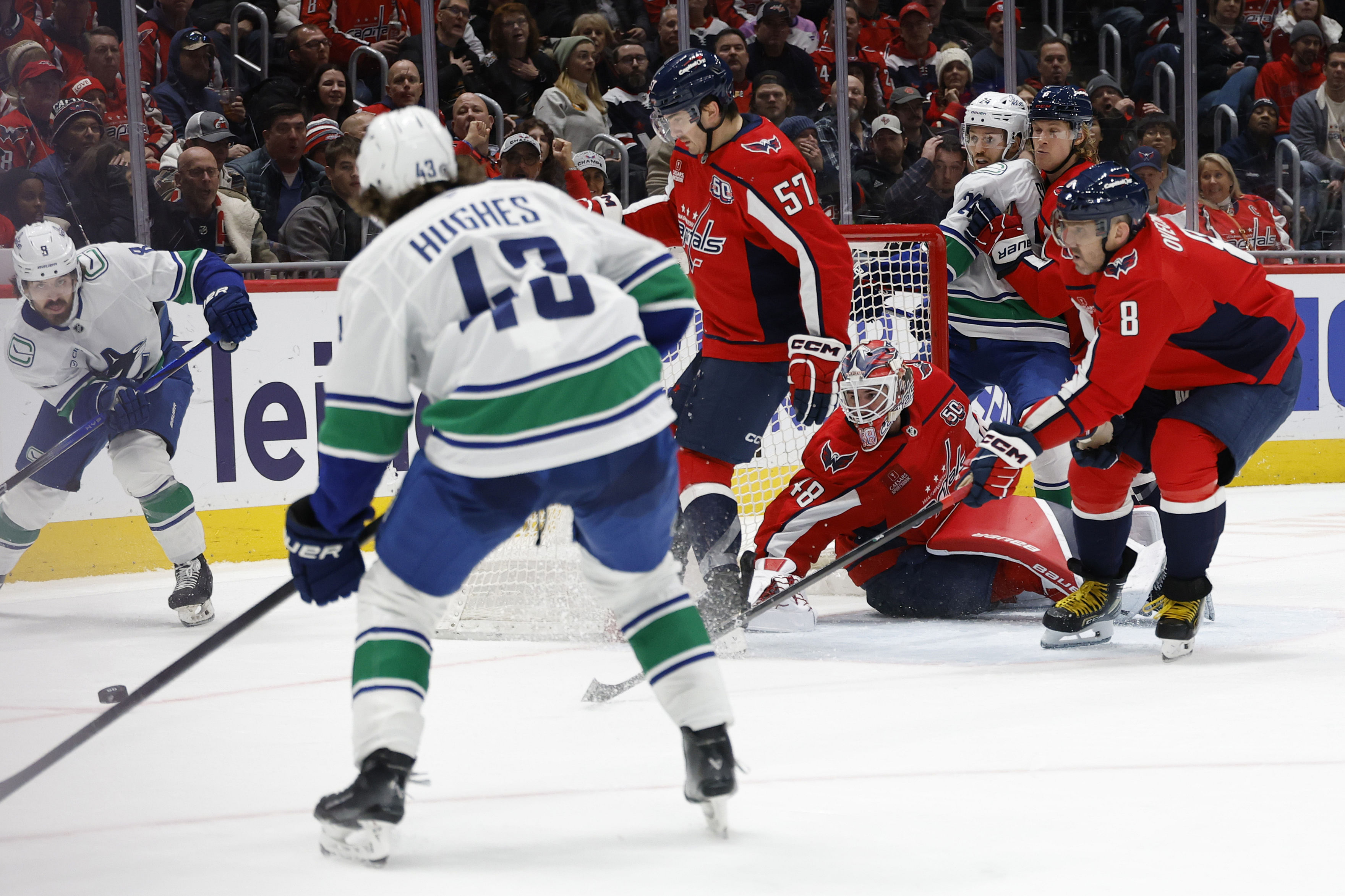 NHL: Vancouver Canucks at Washington Capitals - Source: Imagn