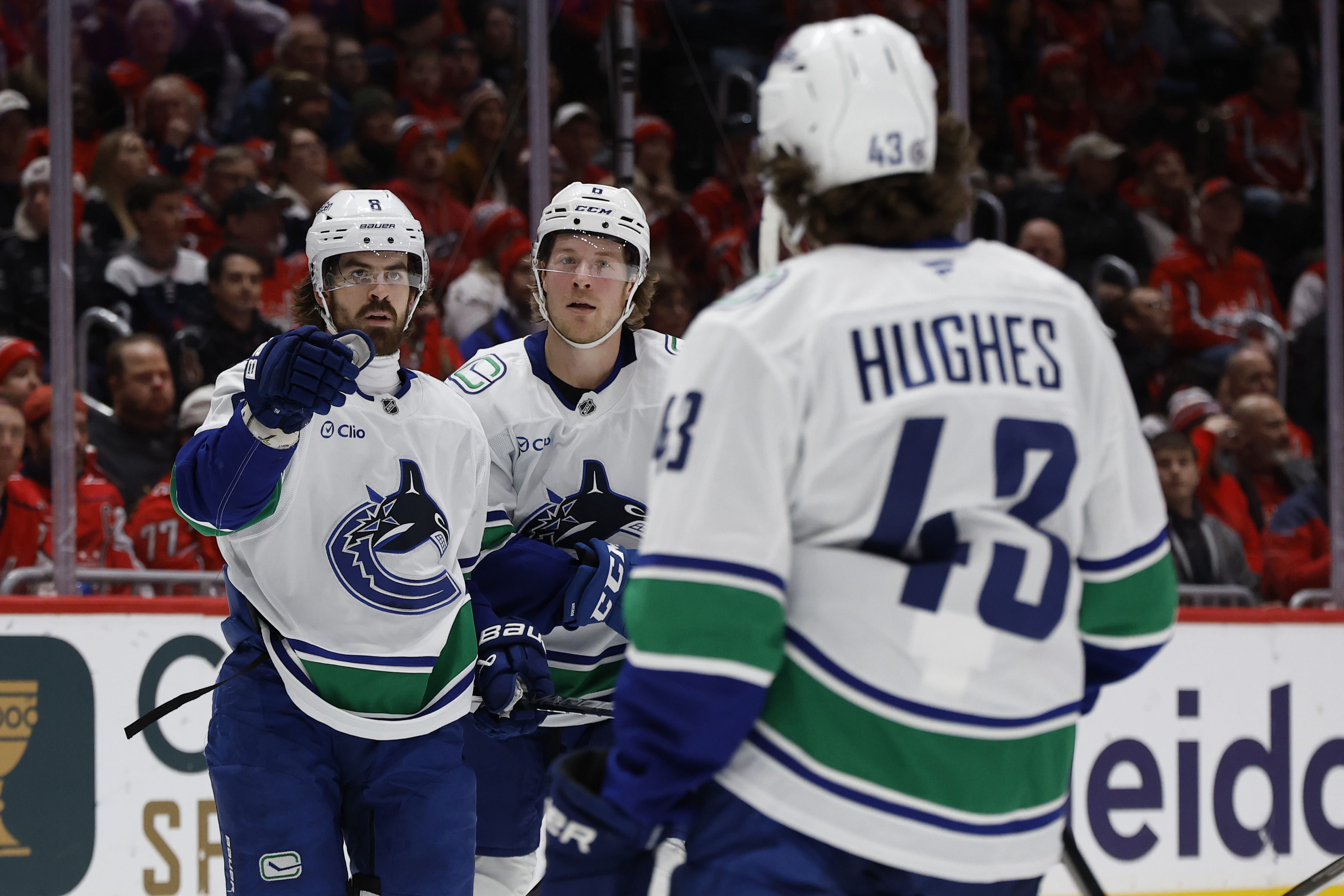 NHL: Vancouver Canucks at Washington Capitals - Source: Imagn