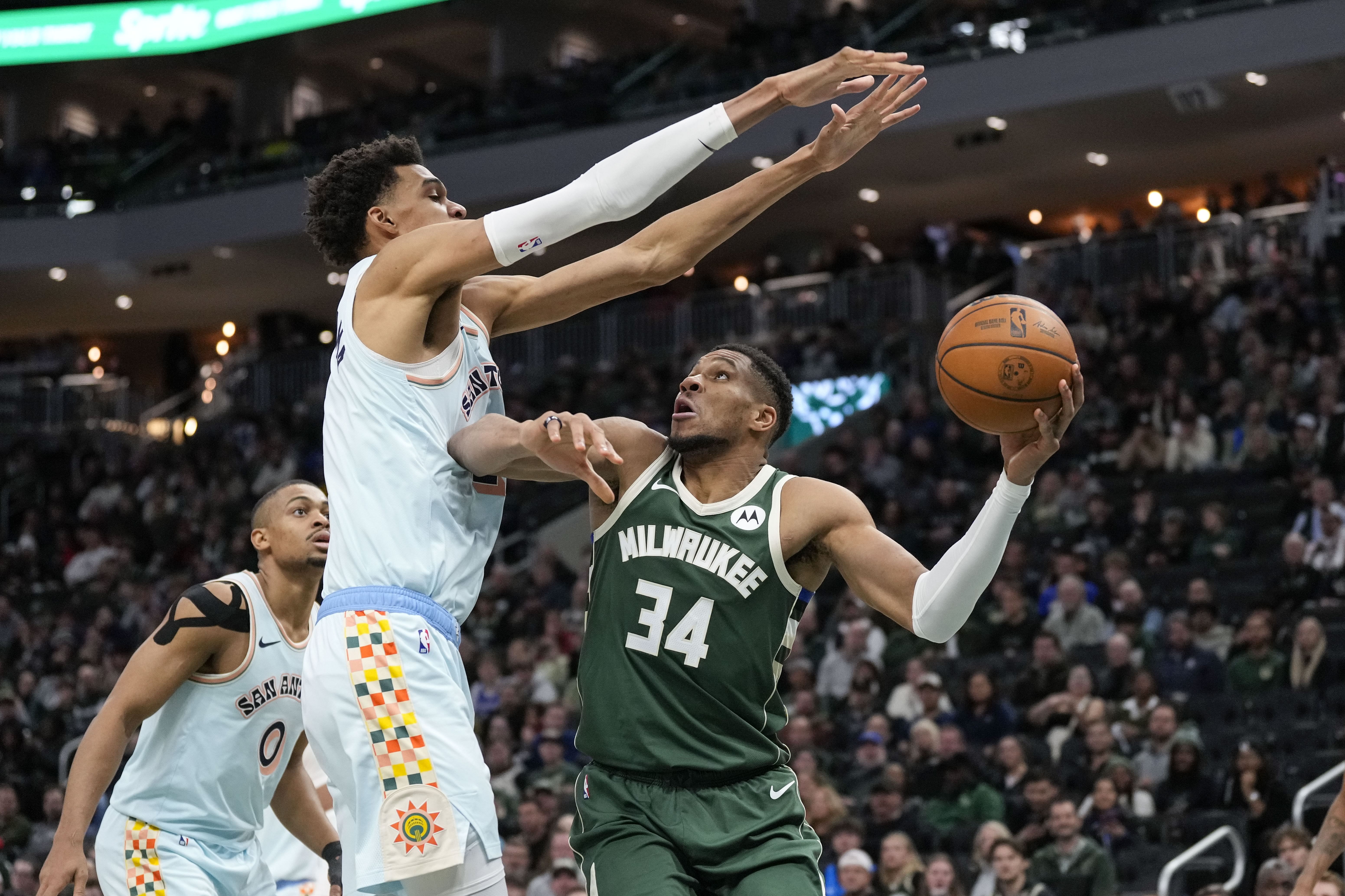 NBA: San Antonio Spurs at Milwaukee Bucks - Source: Imagn