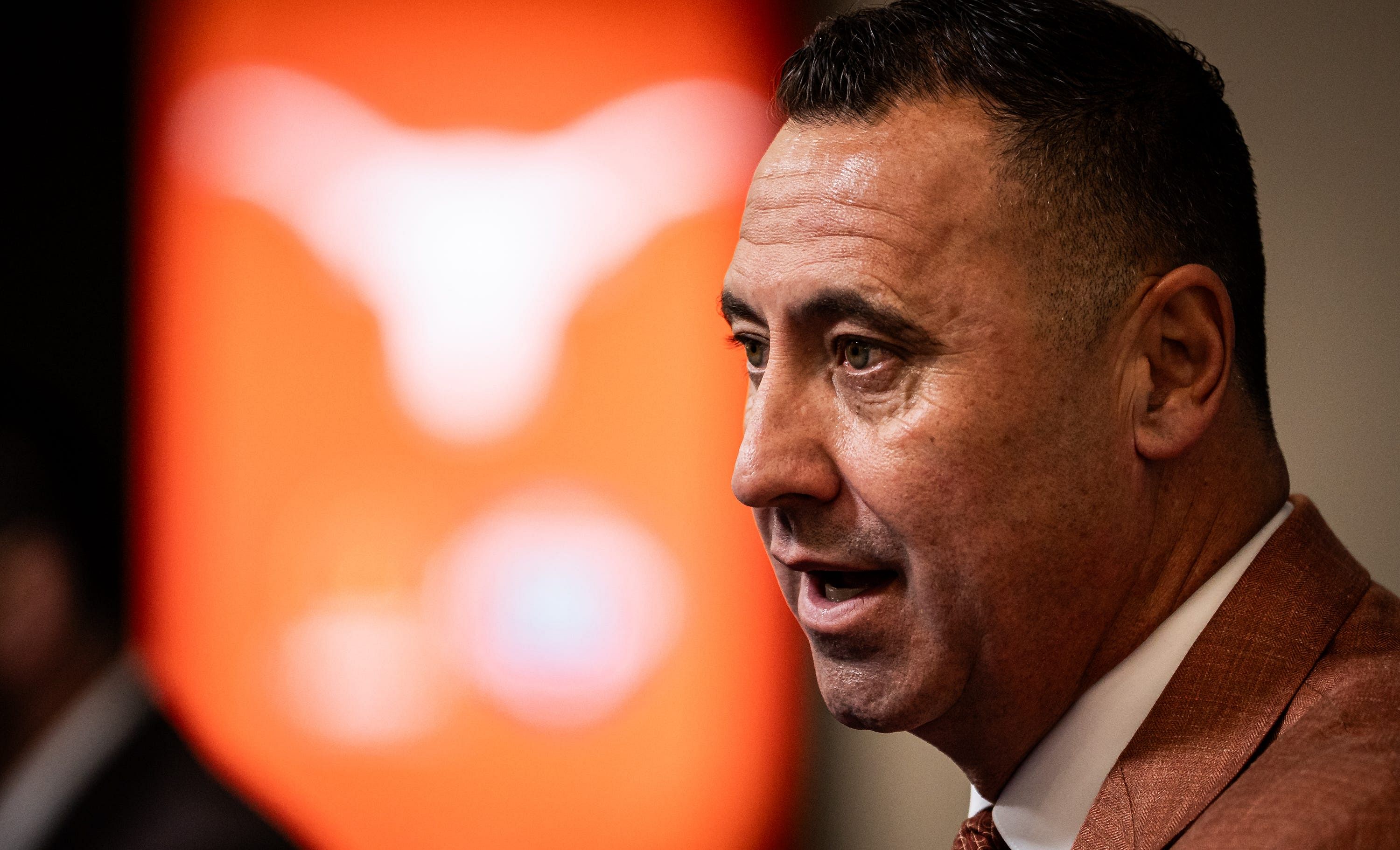 Texas Longhorns HC Steve Sarkisian - Source: Imagn