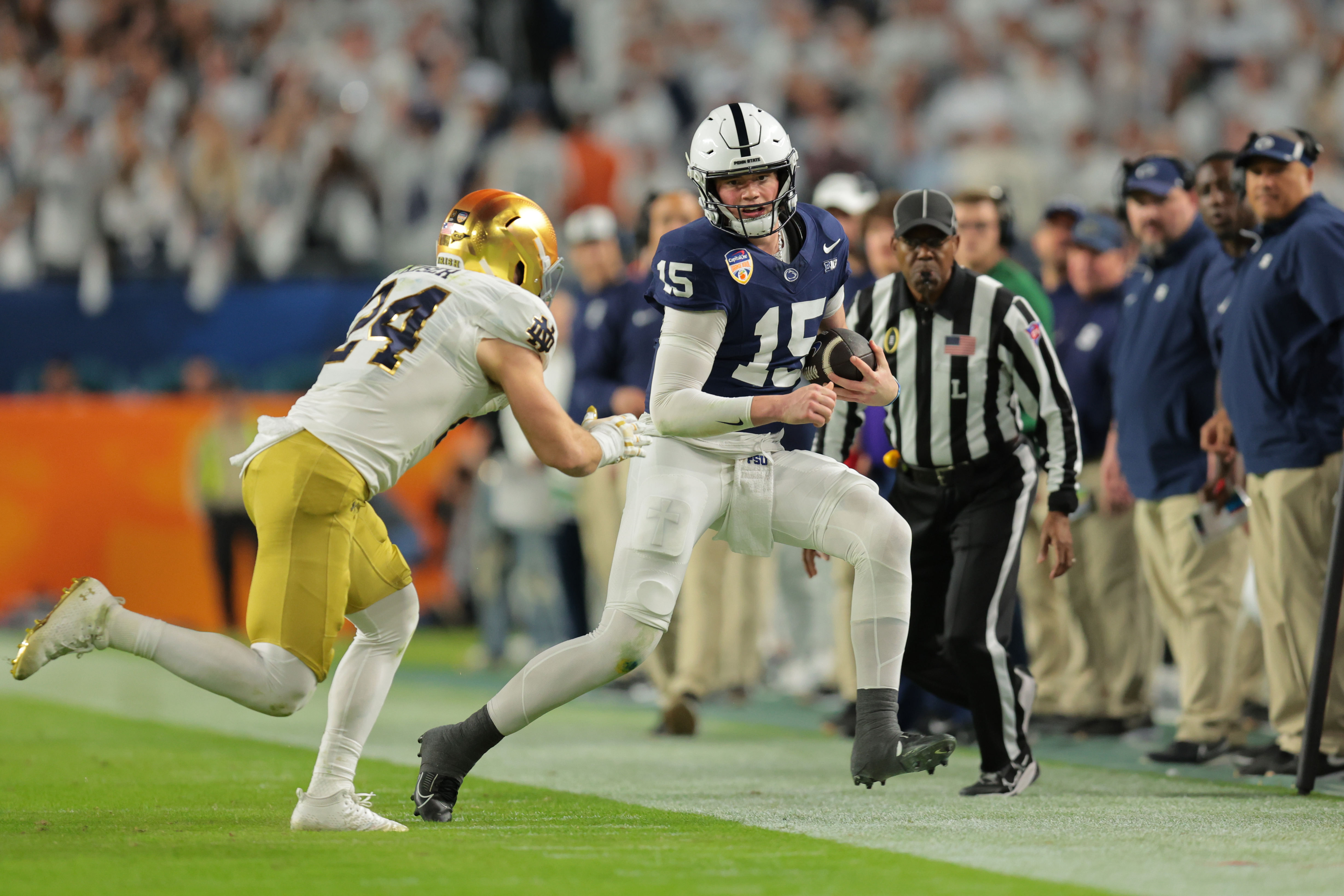 NCAA Football: Orange Bowl-Notre Dame at Penn State - Source: Imagn