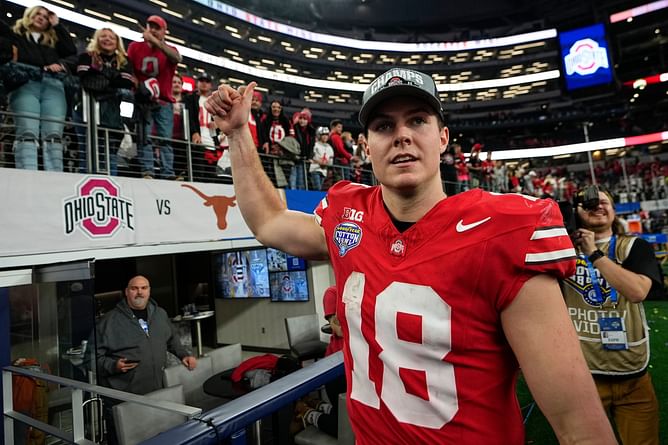 Pat McAfee gives a shoutout to under-the-radar college QB in draft: "Nobody's talking about Will Howard"