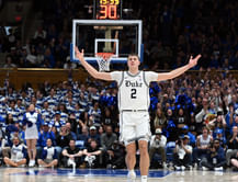 "Wemby & Flagg boutta run this league" - Fans hyped over Cooper Flagg's potential after top draft prospect drops 42 points for Duke