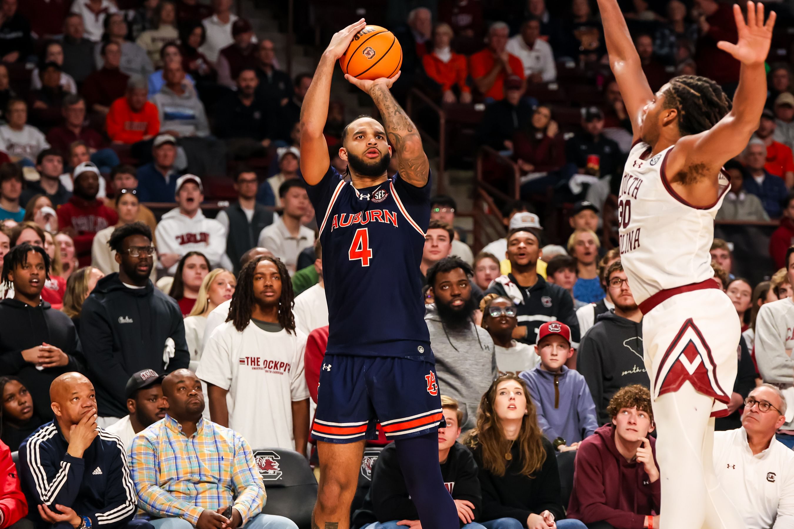 NCAA Basketball: Auburn at South Carolina - Source: Imagn