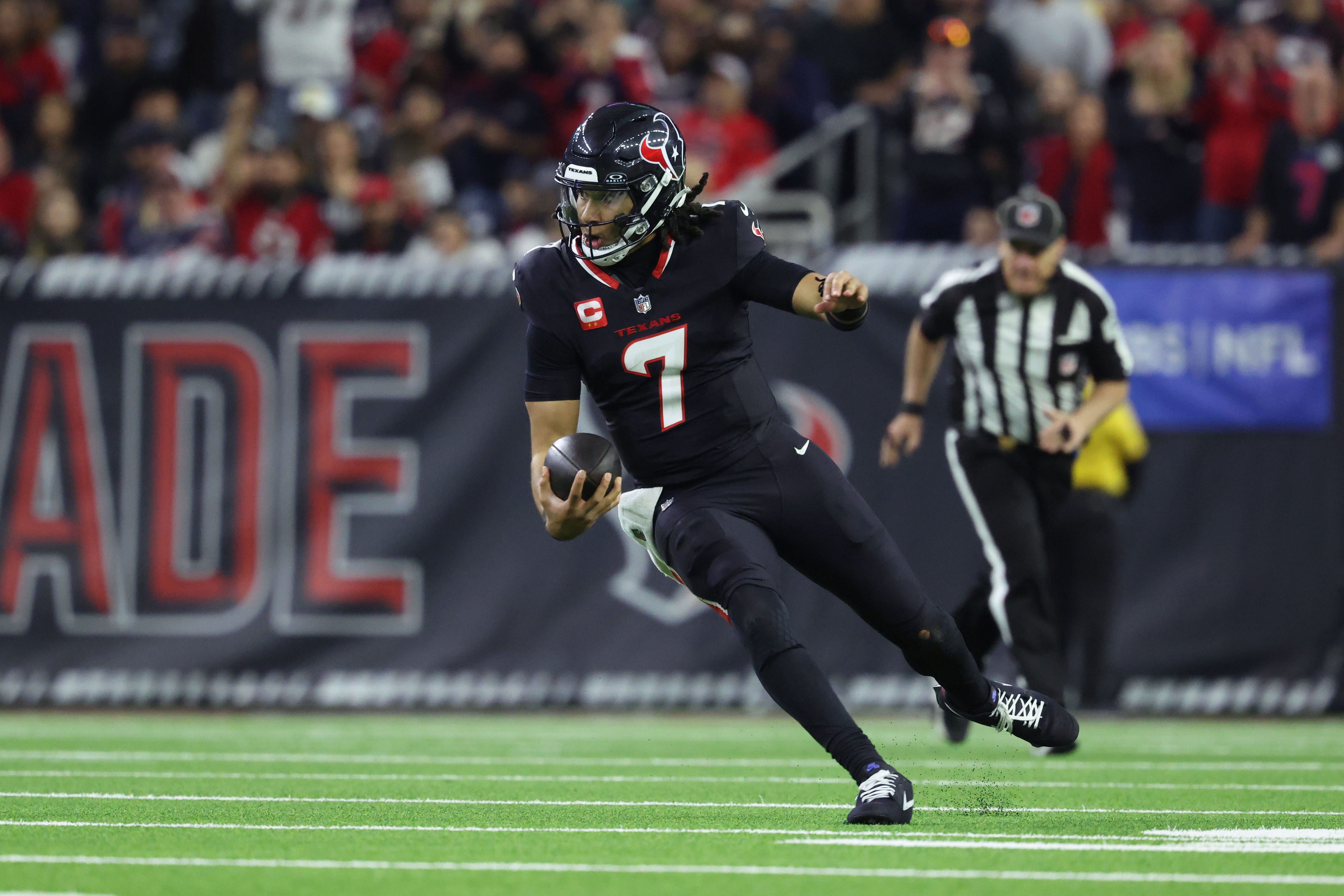 NFL: AFC Wild Card Round-Los Angeles Chargers at Houston &lt;a href=&#039;https://www.sportskeeda.com/nfl/houston-texans&#039; target=&#039;_blank&#039; rel=&#039;noopener noreferrer&#039;&gt;Texans&lt;/a&gt; - Source: Imagn