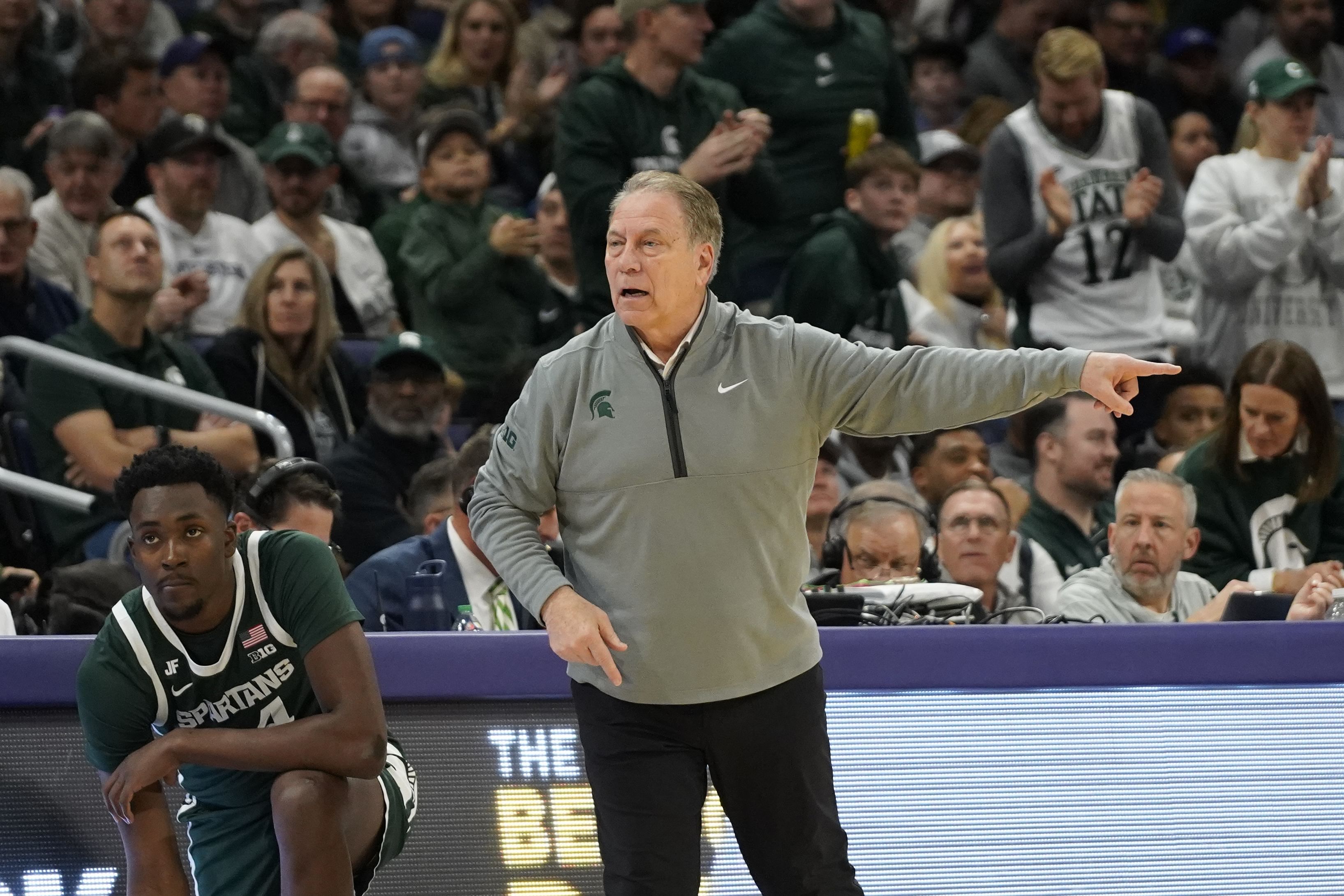 NCAA Basketball: Michigan State at Northwestern - Source: Imagn