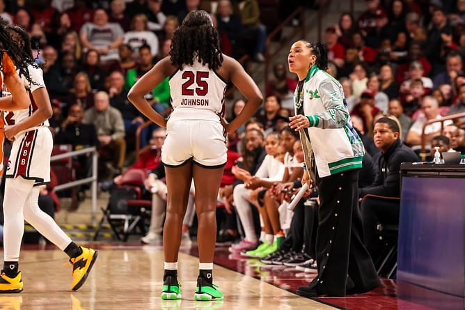 Unfazed Dawn Staley plans to use South Carolina's "tough" schedule to their advantage