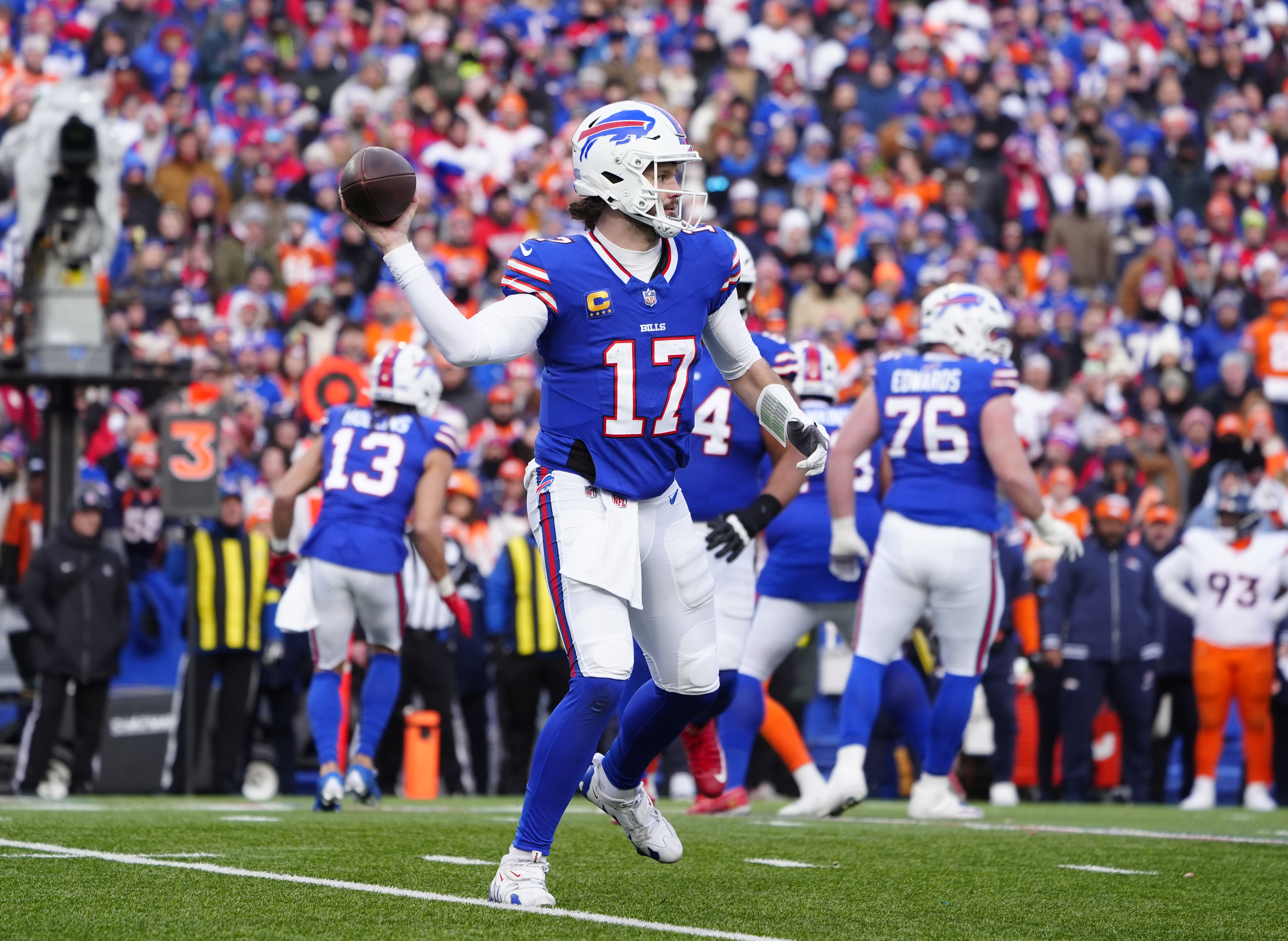 NFL: AFC Wild Card Round-Denver Broncos at Buffalo Bills - Source: Imagn