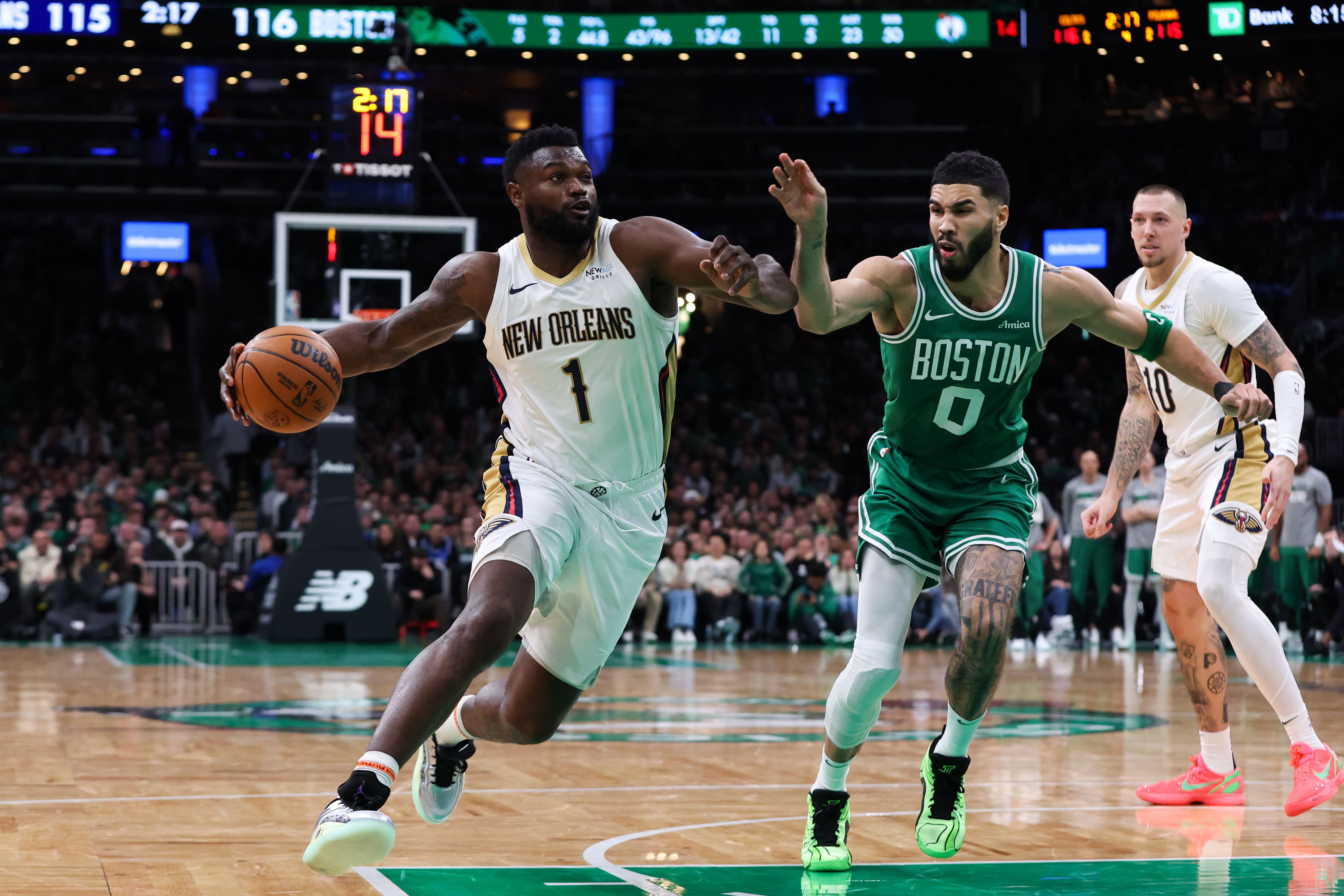 NBA: New Orleans Pelicans at Boston Celtics - Source: Imagn