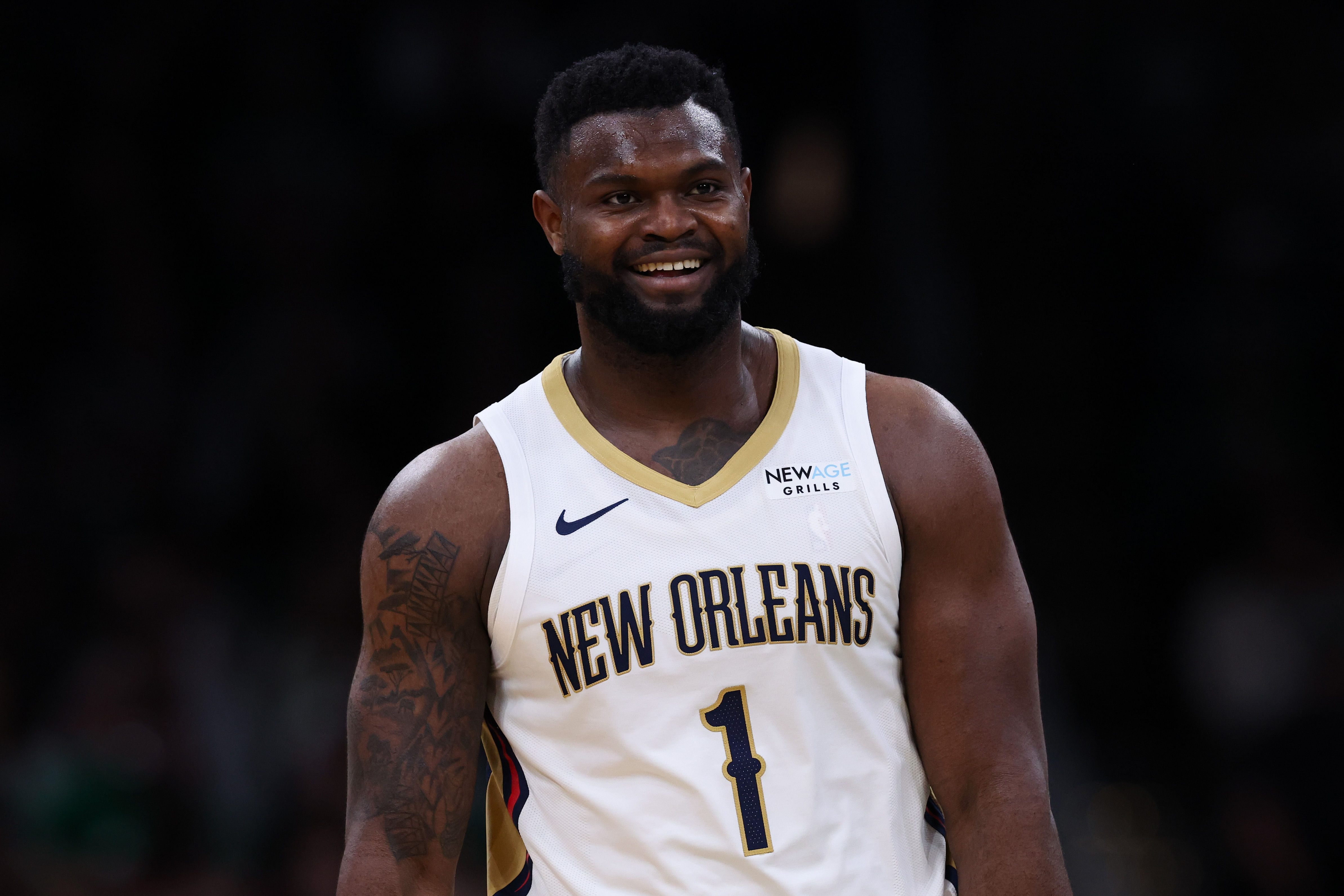 Zion Williamson was recently suspended by the New Orleans Pelicans. (Photo: IMAGN)