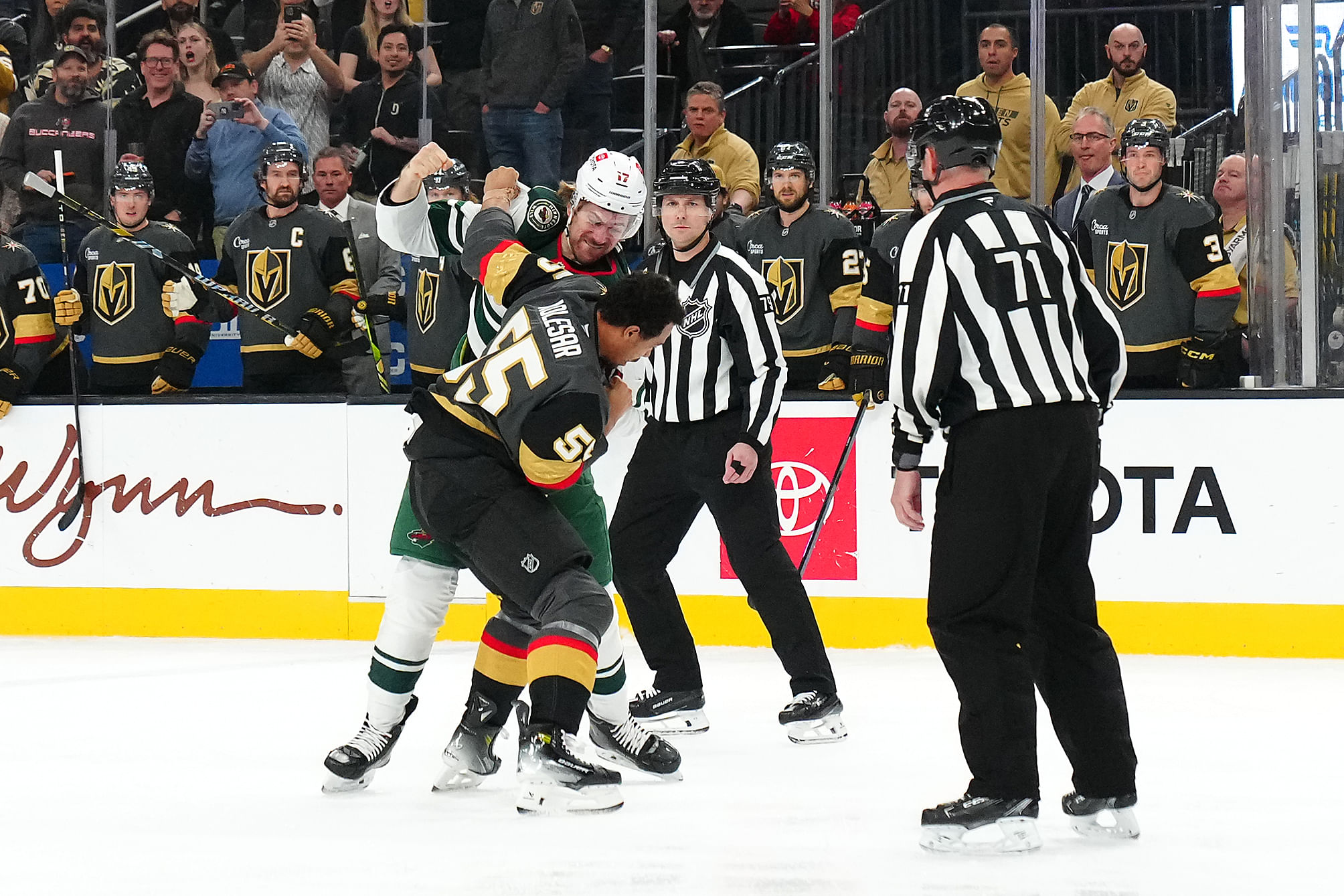 NHL: Minnesota Wild at Vegas Golden Knights - Source: Imagn