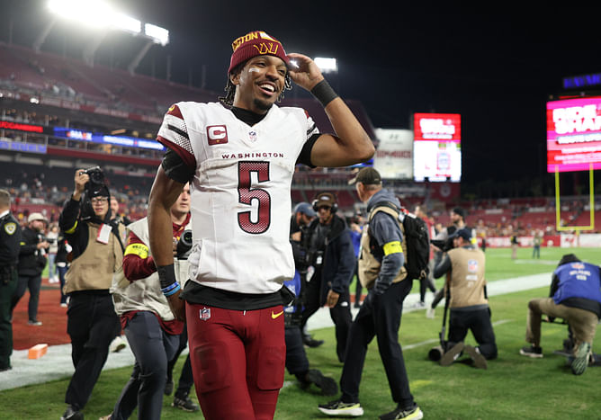 “He’s immortal": Ryan Clark delivers clear verdict on Jayden Daniels ahead of rookie QB's second NFL playoff game