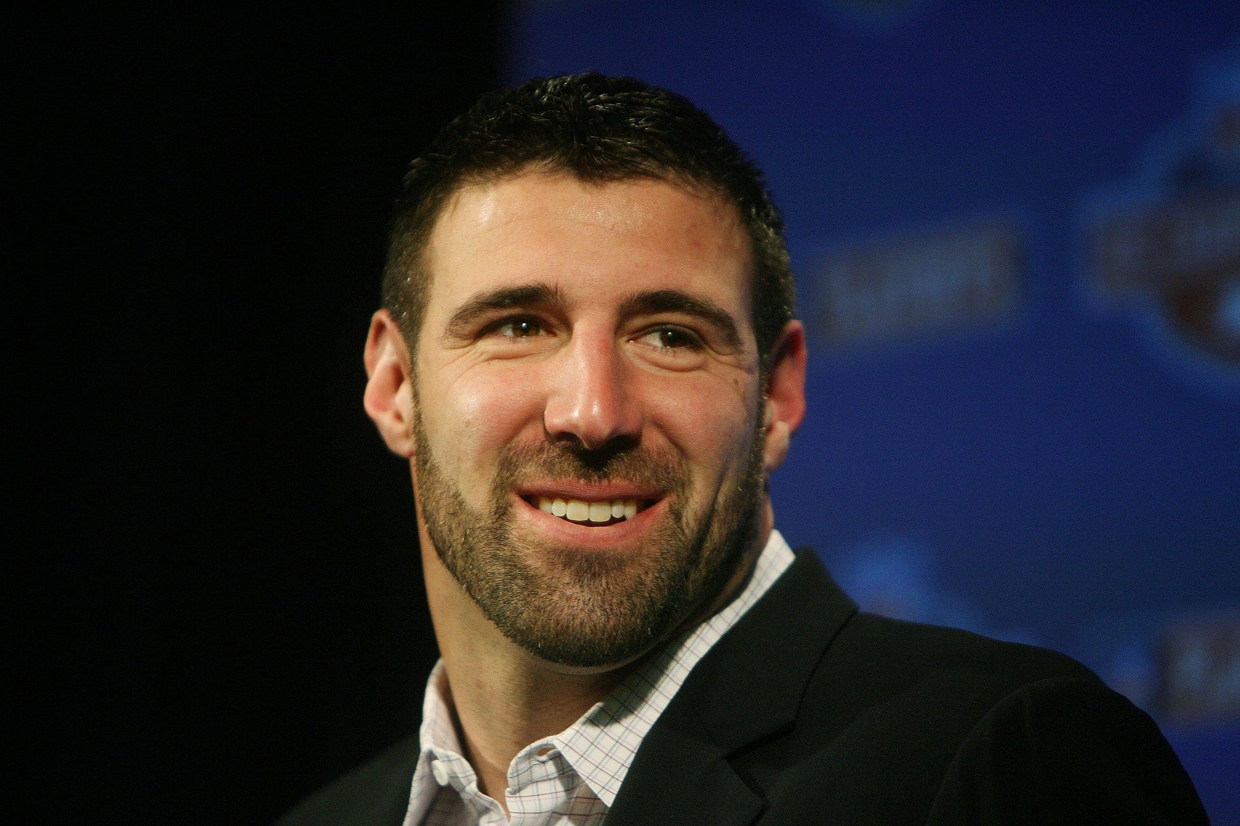 Mike Vrabel smiles for the camera - Source: Imagn